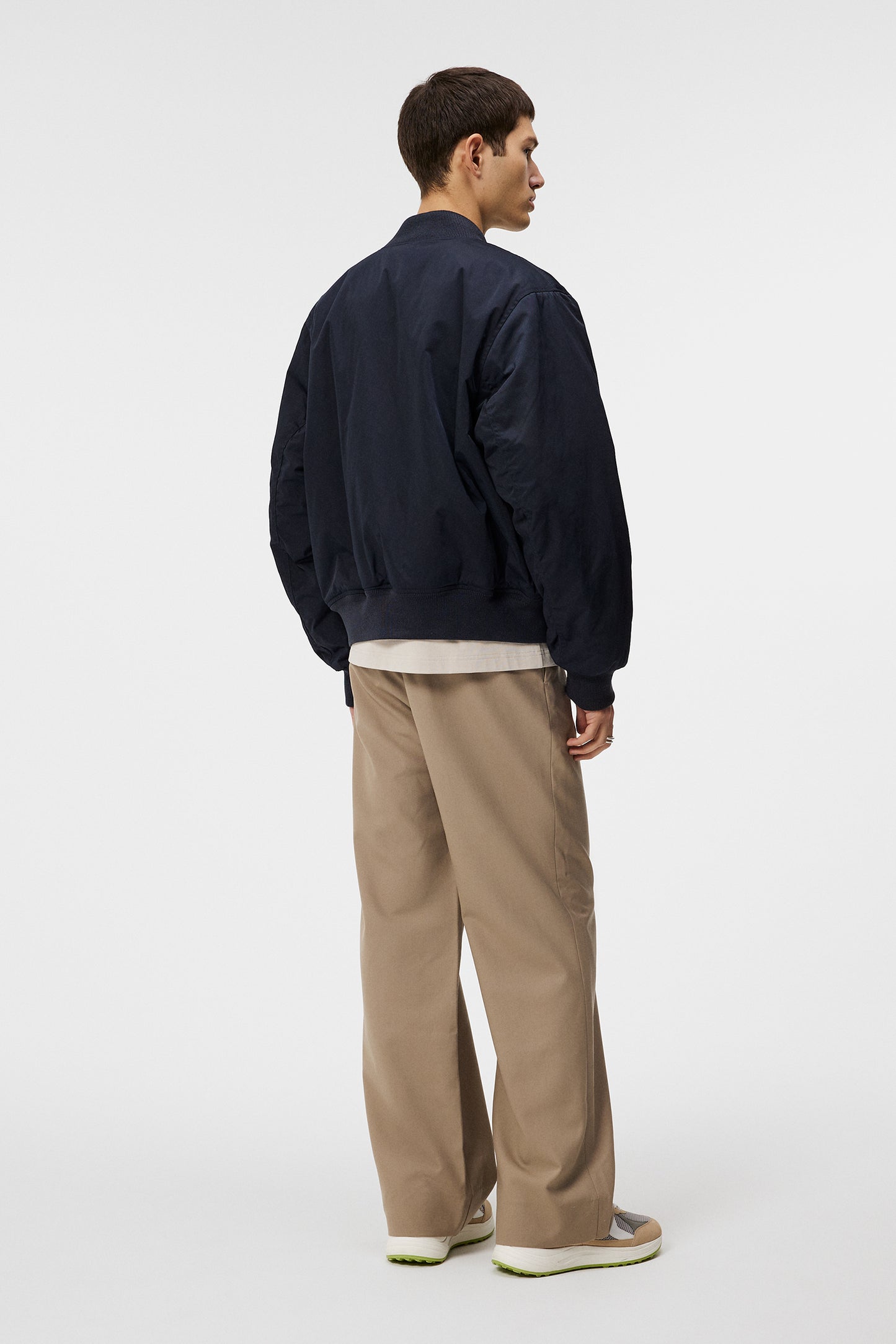 Bradfield Twill Nylon jacket in JL Navy by J.Lindeberg