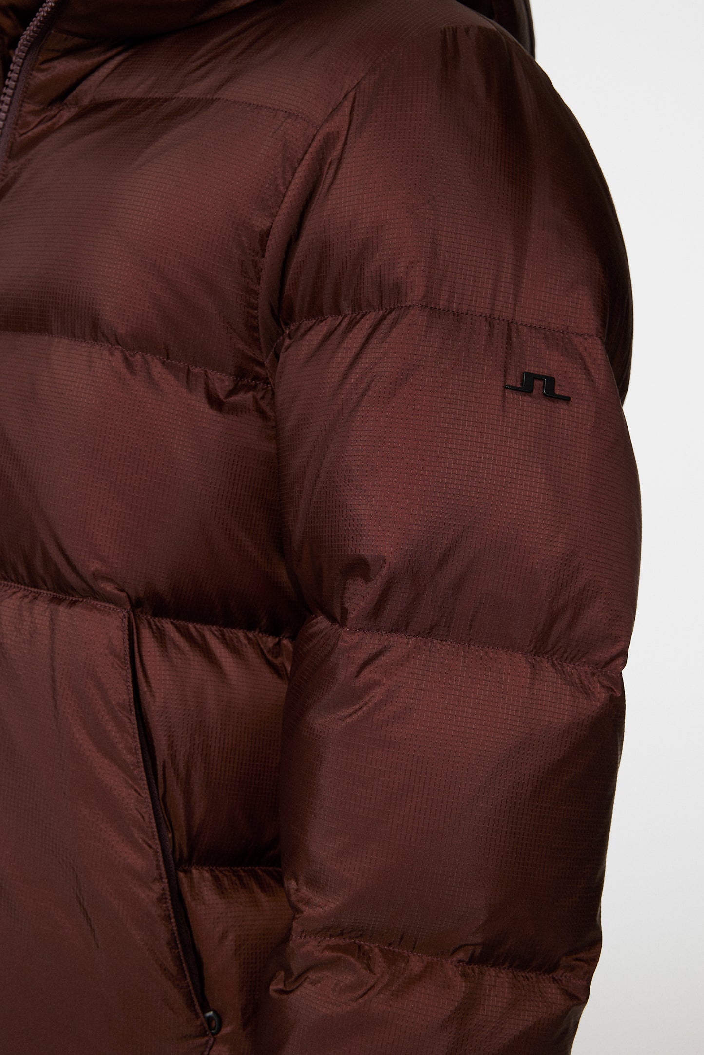 Farrell Down Jacket in Bitter Chocolate by J.Lindeberg