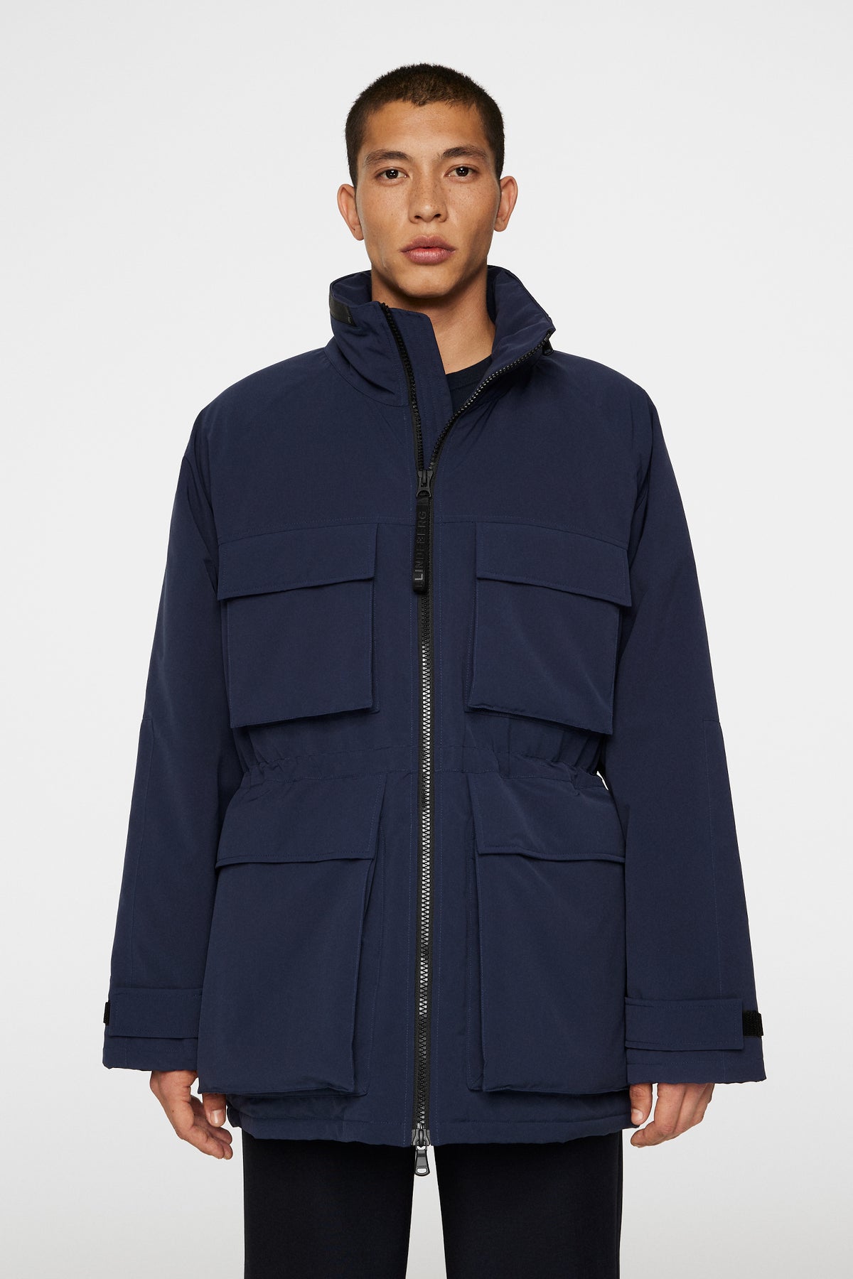Archie Padded 4 Pkt Jacket in JL Navy by J.Lindeberg