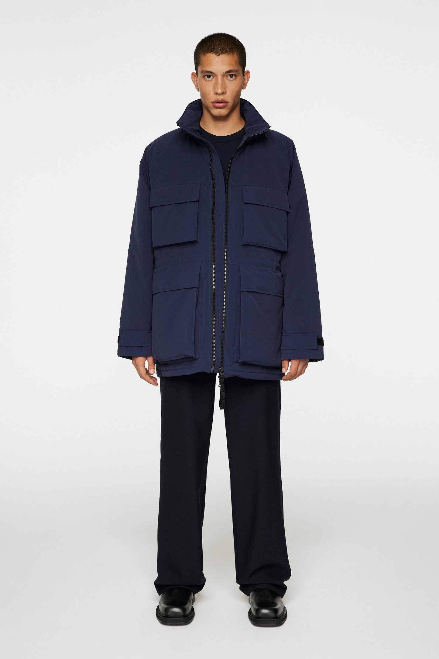 Archie Padded 4 Pkt Jacket in JL Navy by J.Lindeberg