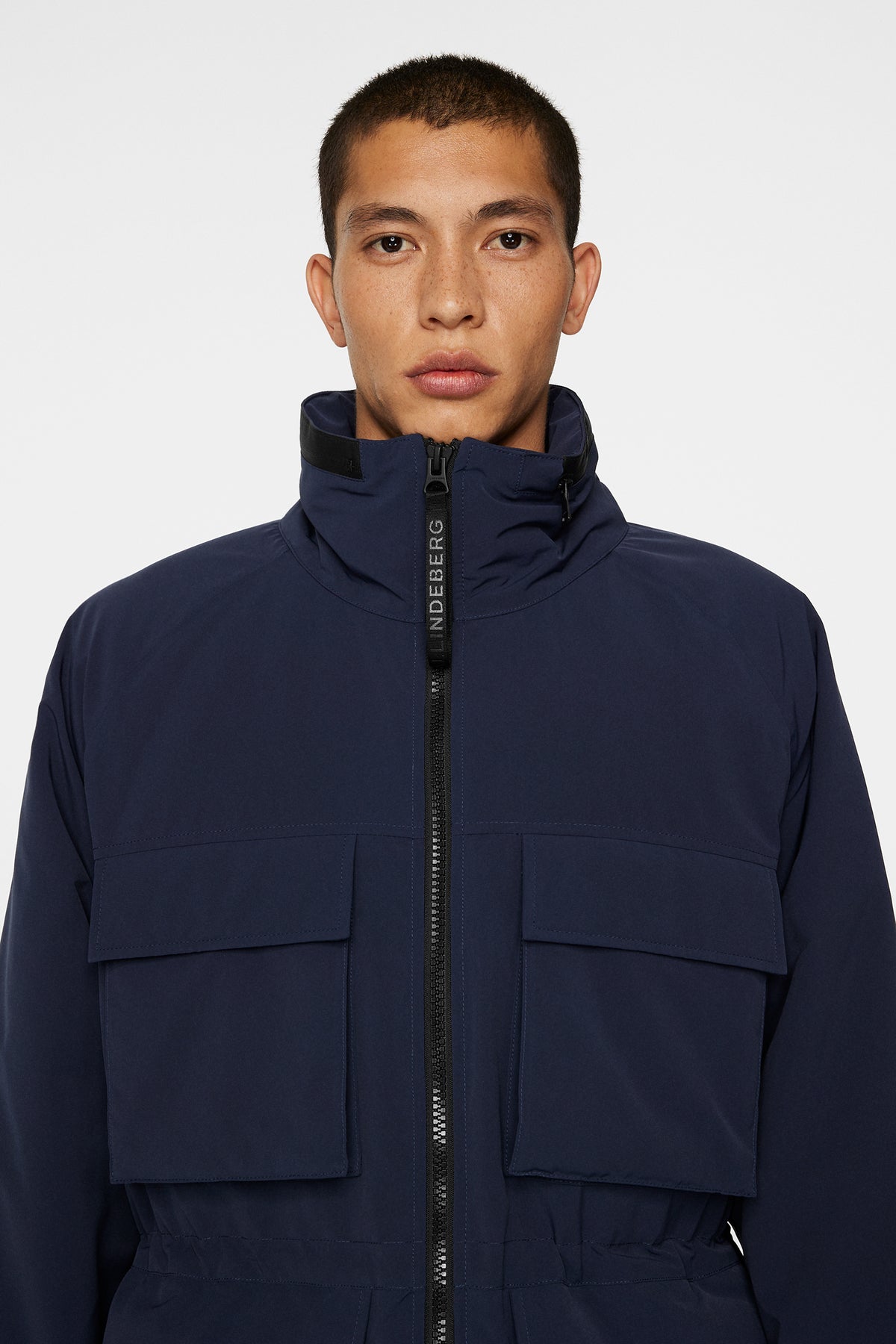 Archie Padded 4 Pkt Jacket in JL Navy by J.Lindeberg