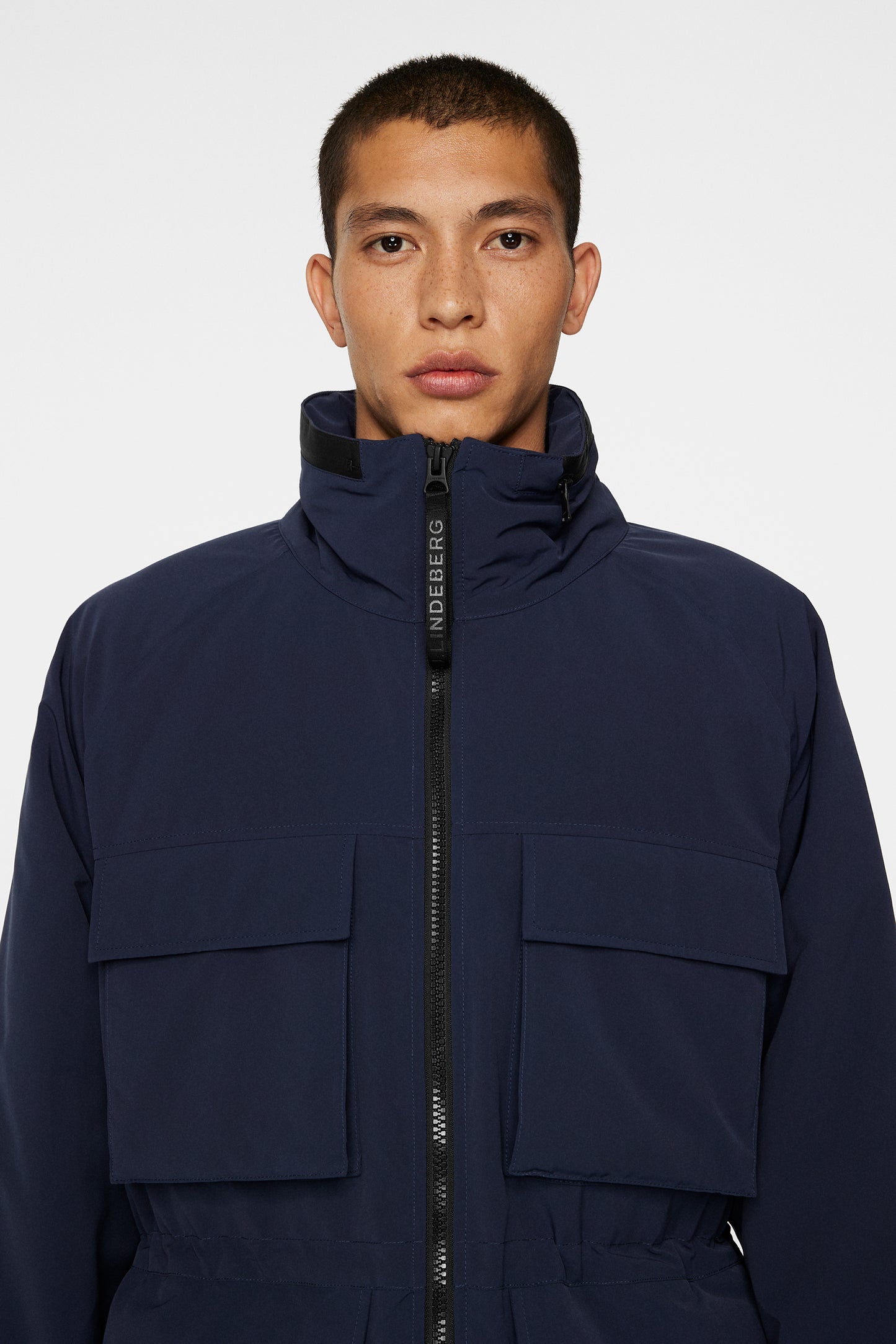 Archie Padded 4 Pkt Jacket in JL Navy by J.Lindeberg