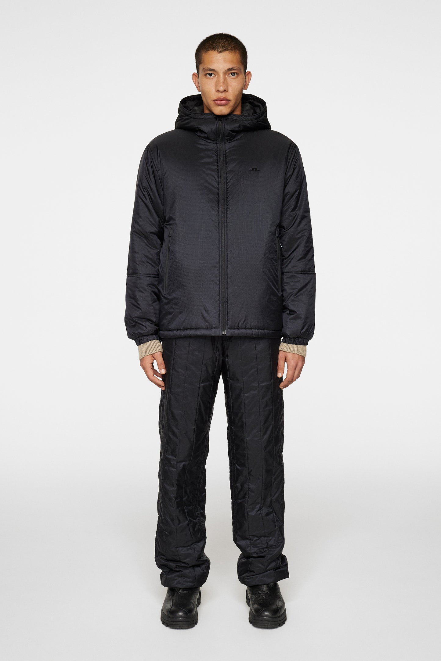 Theo Light Padded Jacket in Black by J.Lindeberg