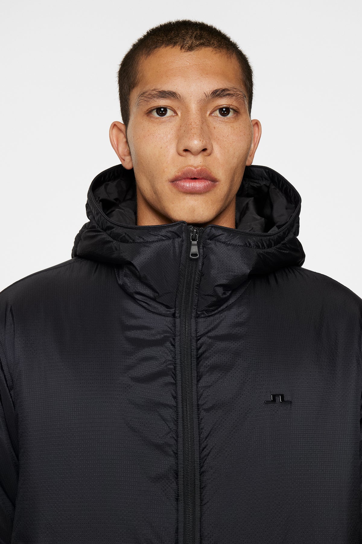 Theo Light Padded Jacket in Black by J.Lindeberg