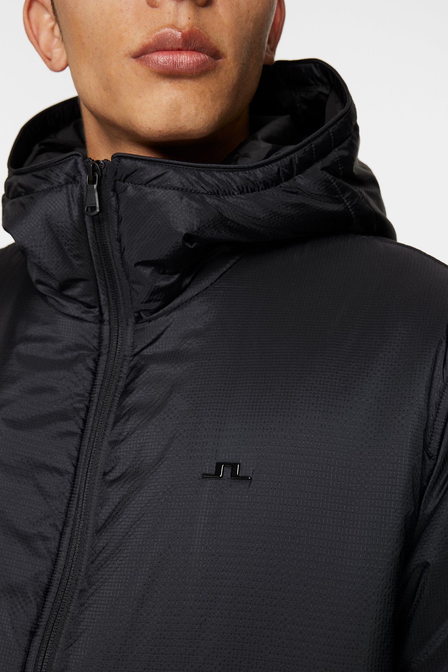 Theo Light Padded Jacket in Black by J.Lindeberg