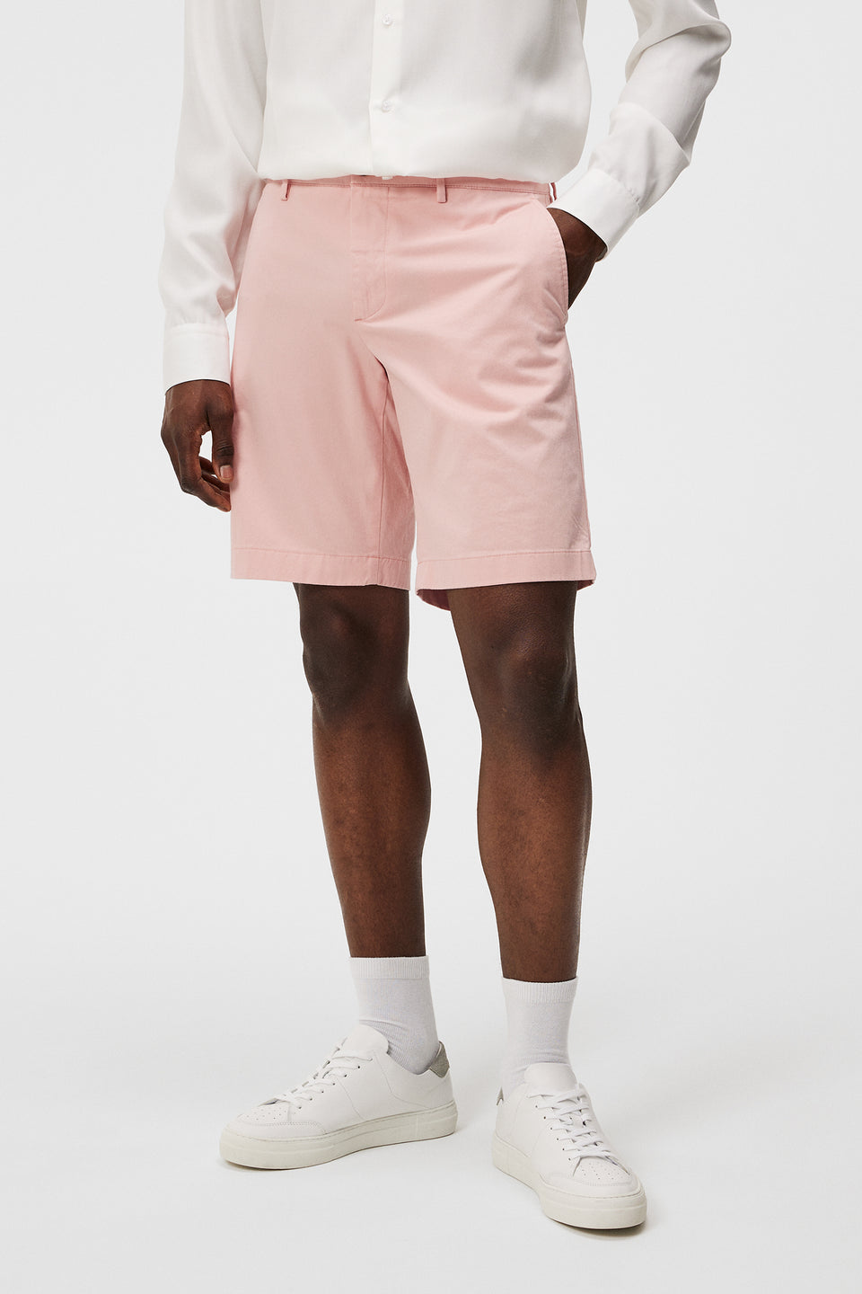 Nathan Cloud Satin Shorts / Powder Pink