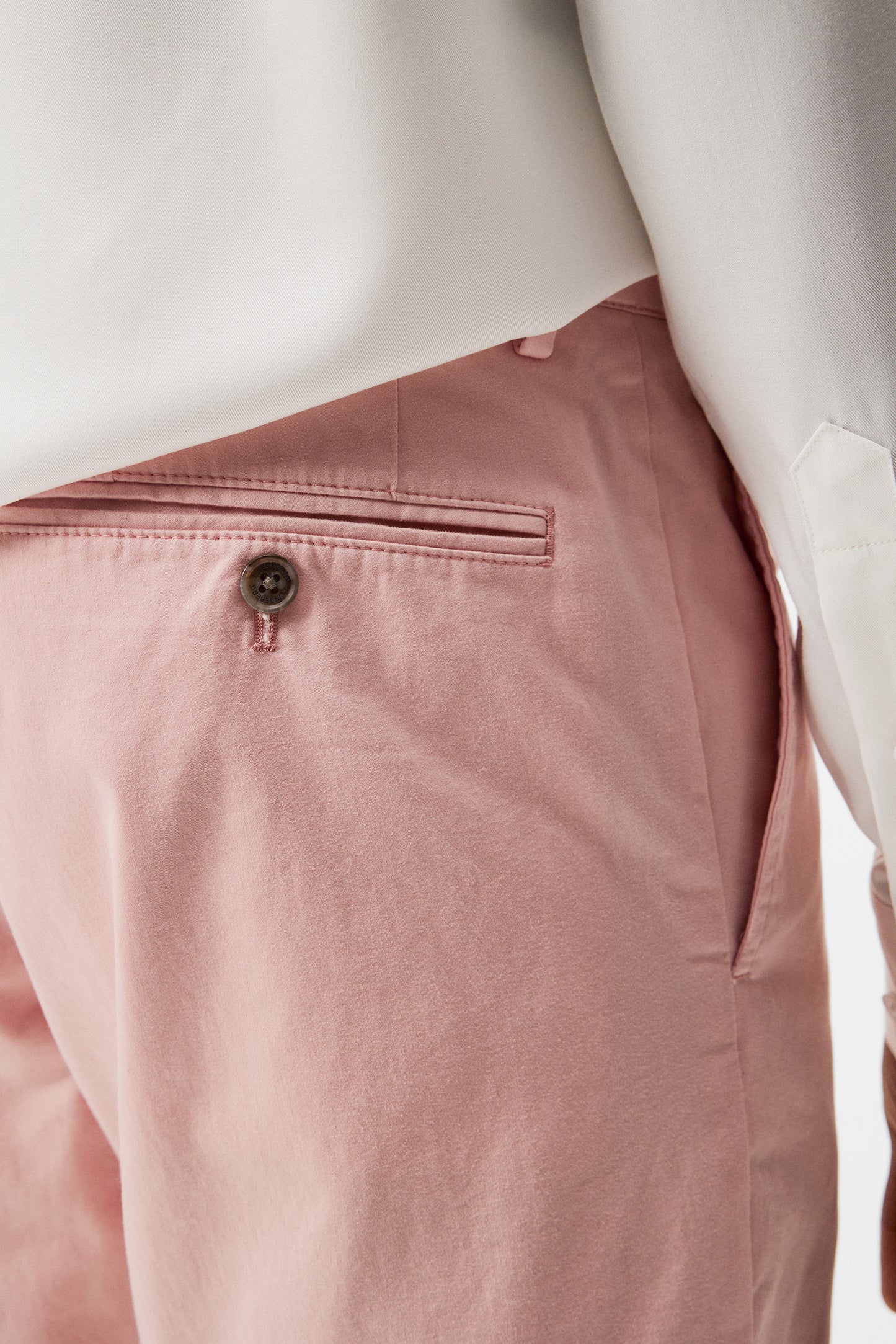 Nathan Cloud Satin Shorts in Powder Pink by J.Lindeberg