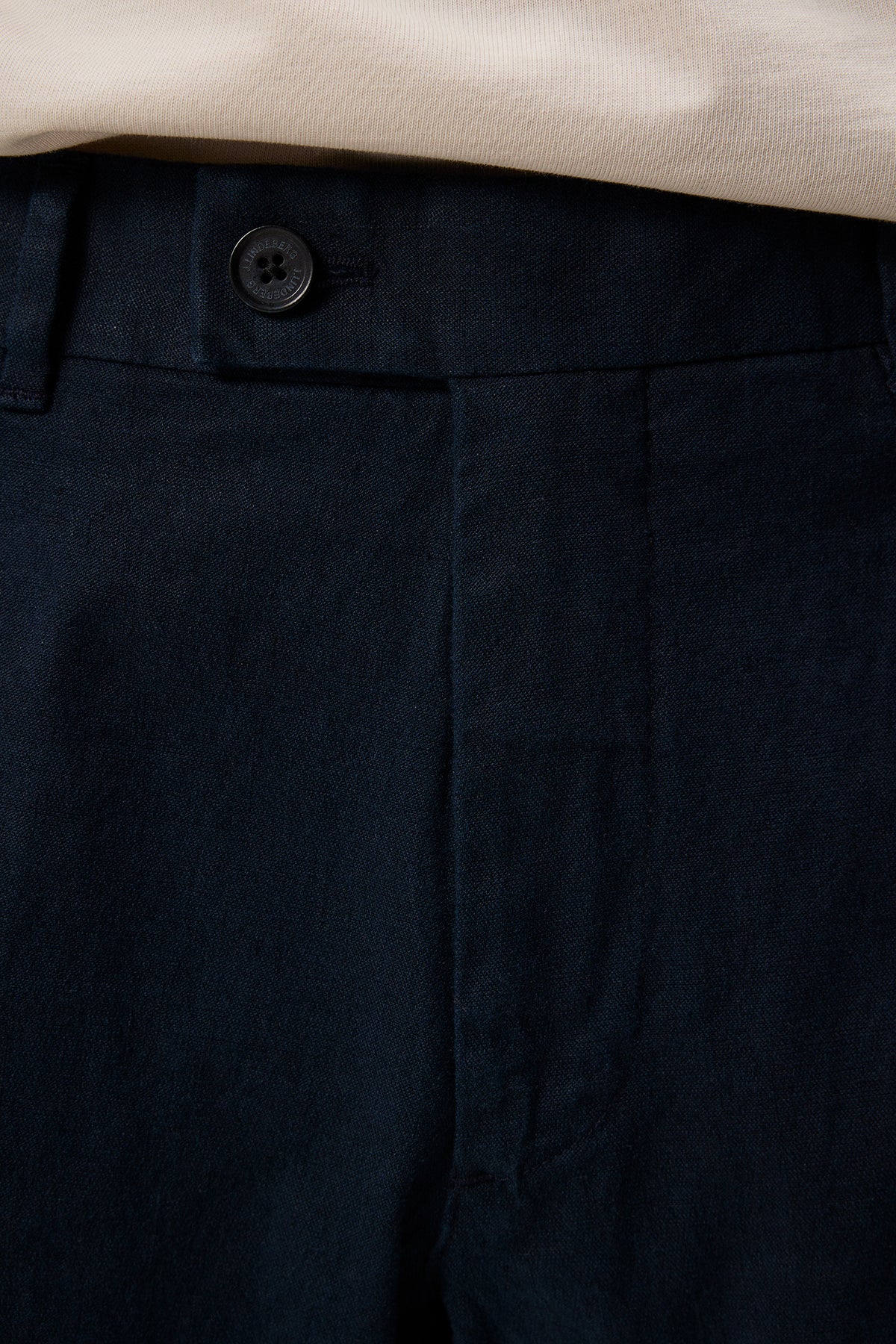 Lois Linen Stretch Pants in JL Navy by J.Lindeberg