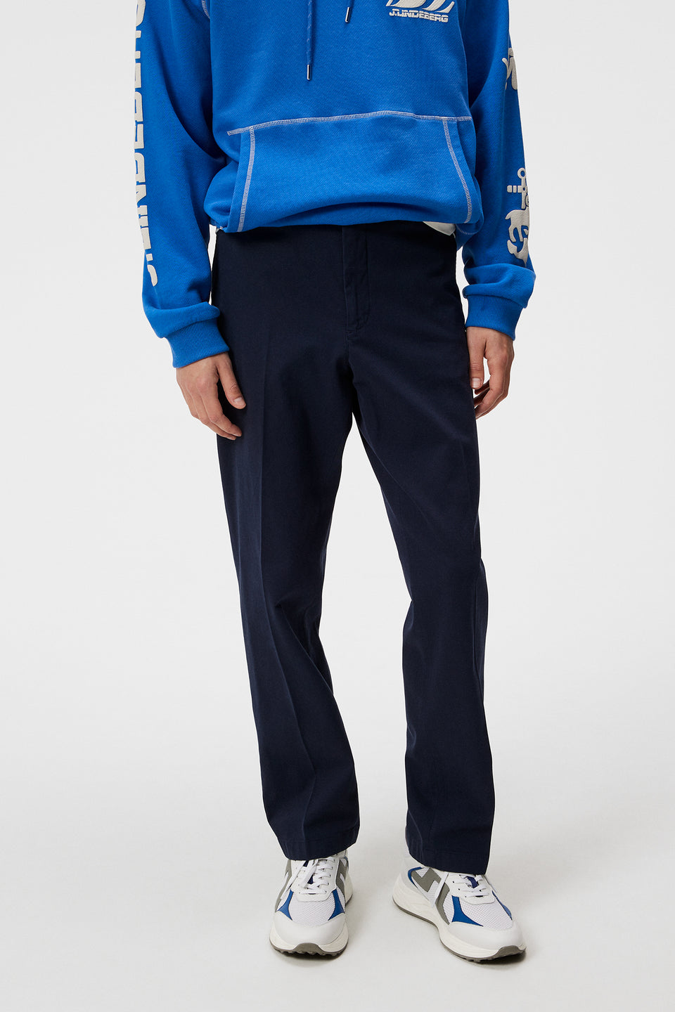 Lois Twill Flex Pants / JL Navy
