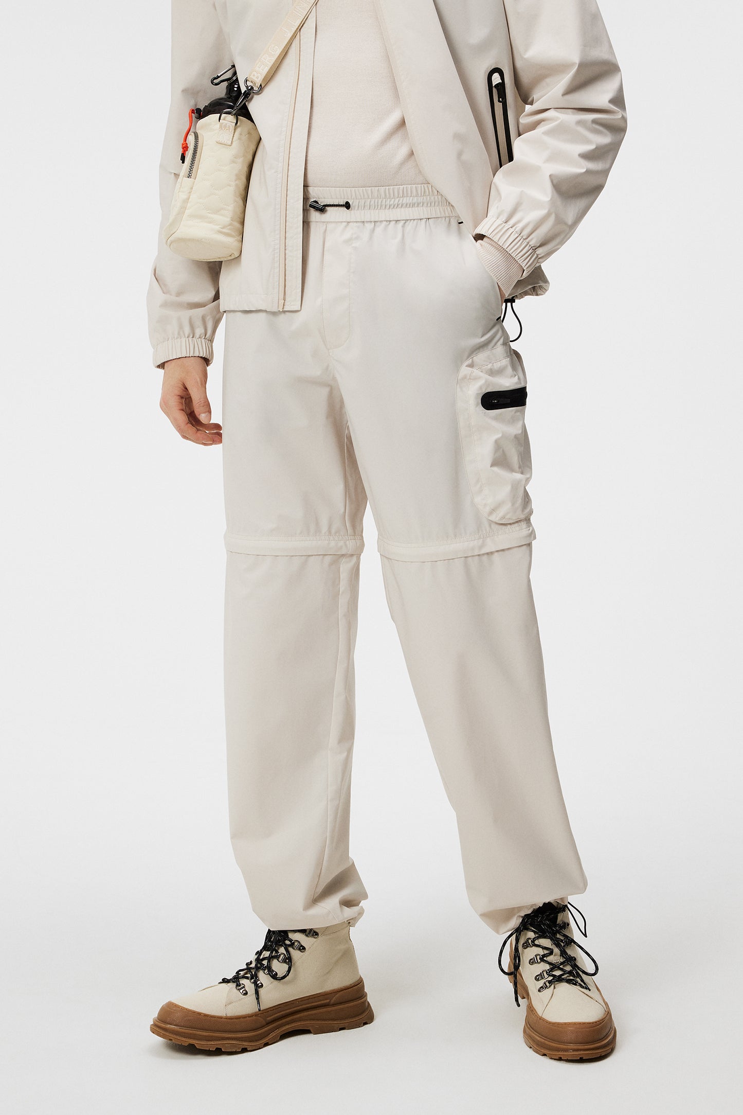 Glossa Zip-Off Pants in Moonbeam by J.Lindeberg