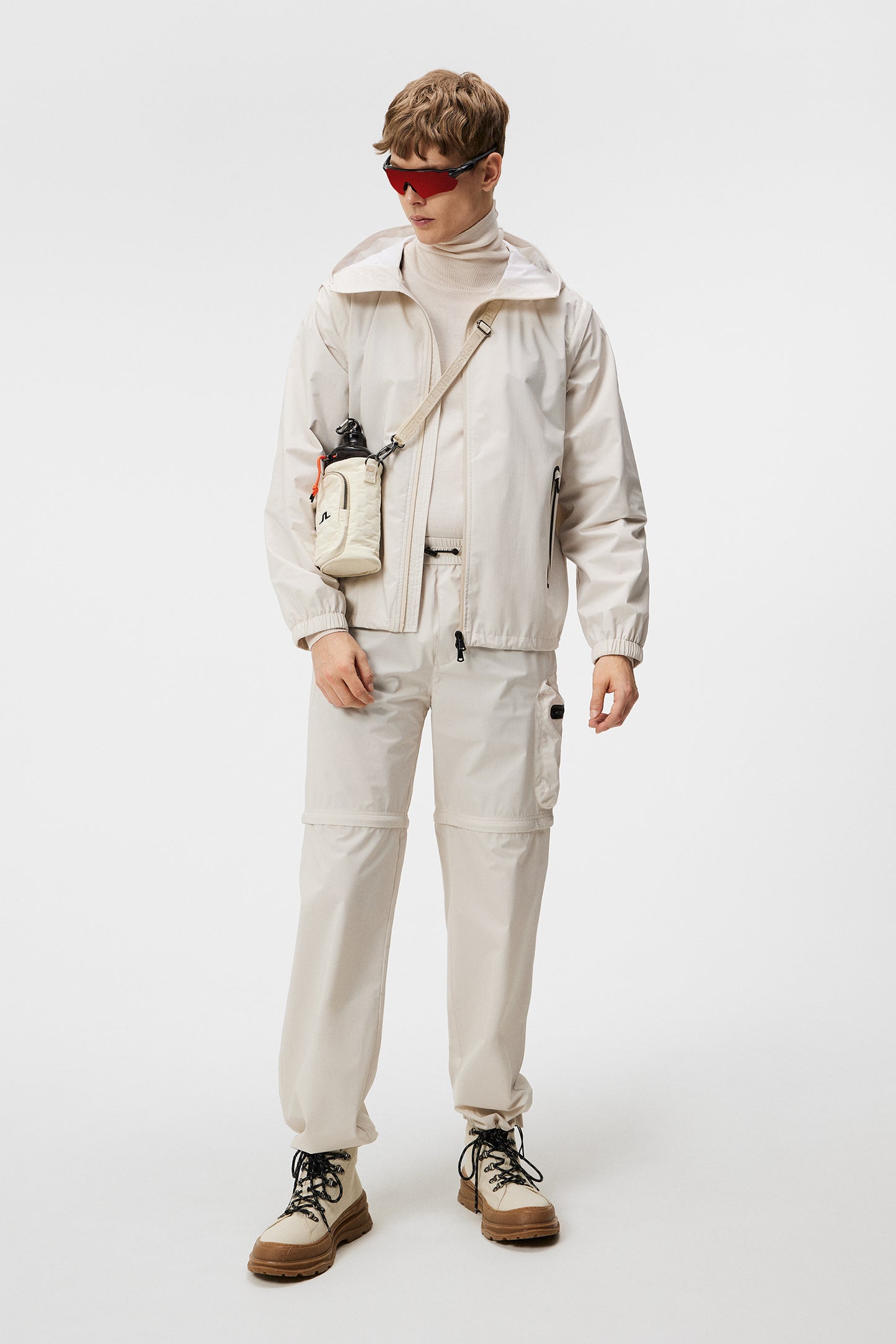 Glossa Zip-Off Pants in Moonbeam by J.Lindeberg