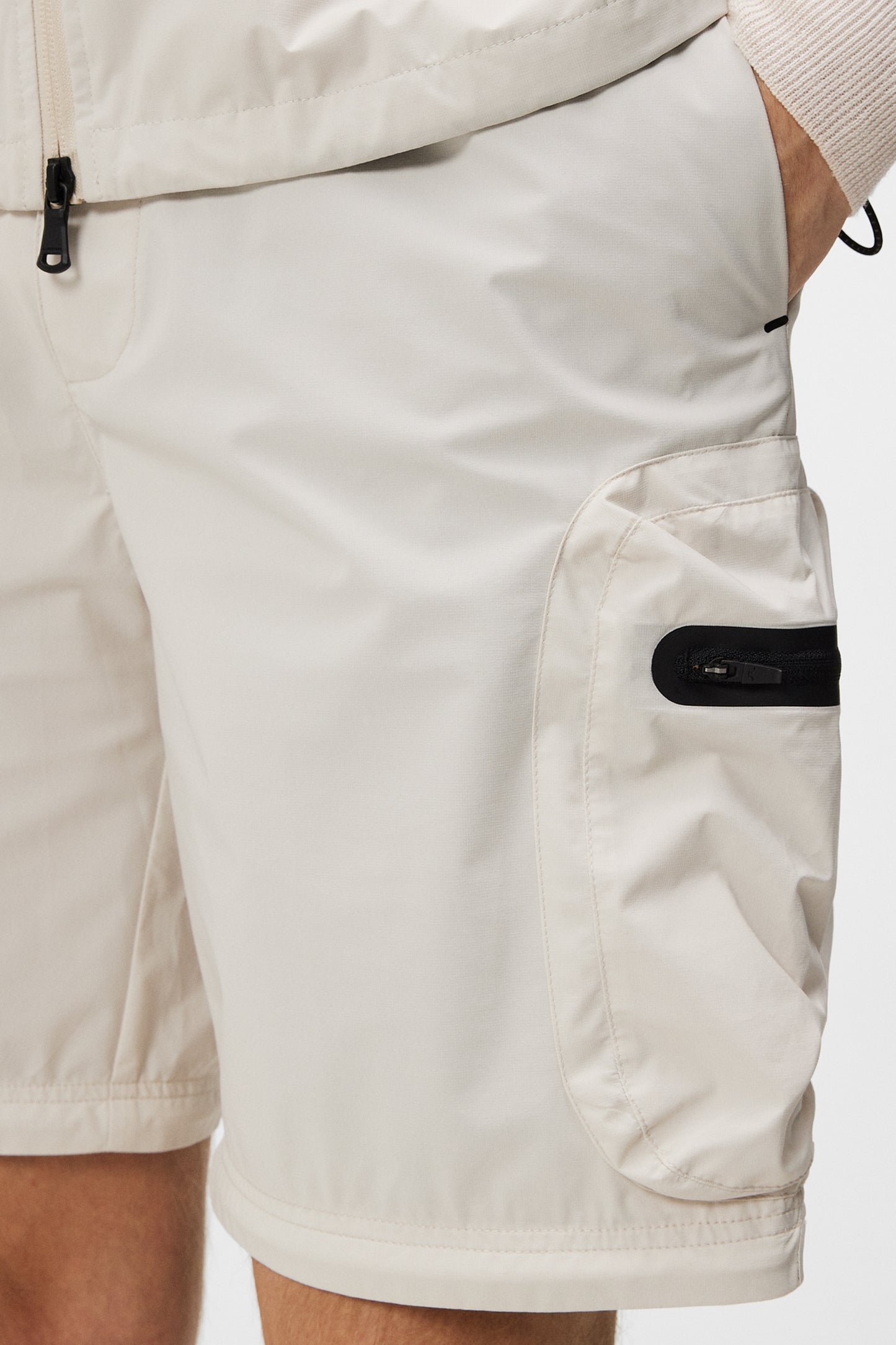 Glossa Zip-Off Pants in Moonbeam by J.Lindeberg