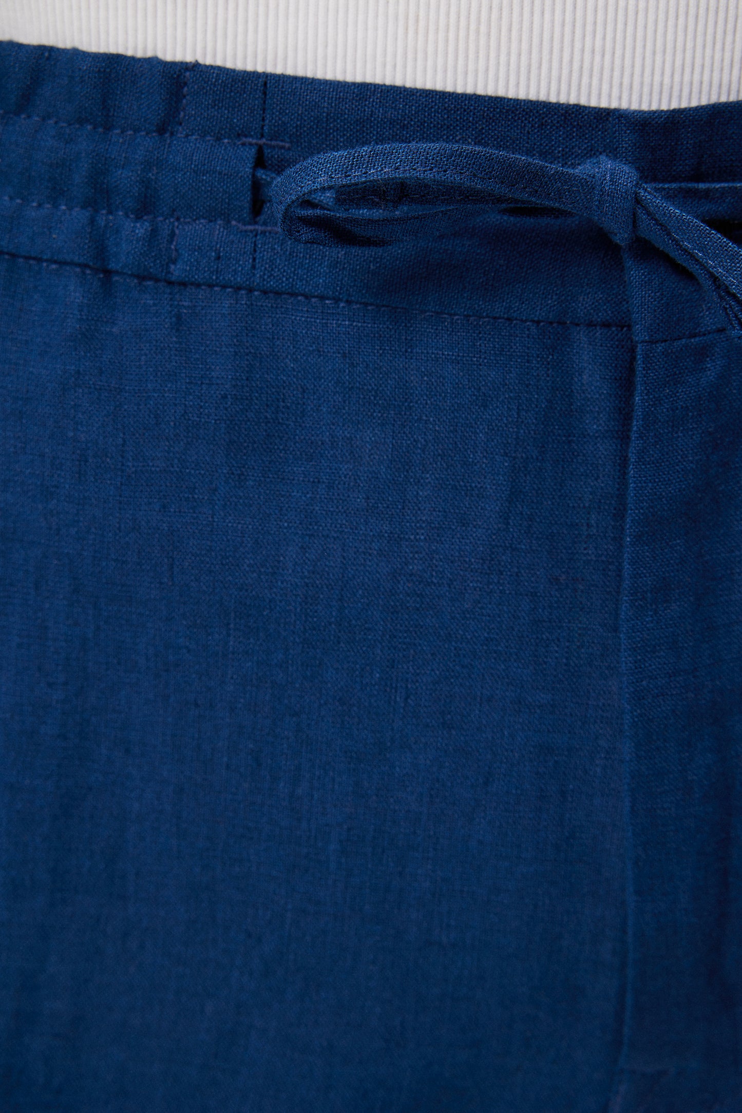 Soren Linen Pants in Estate Blue by J.Lindeberg