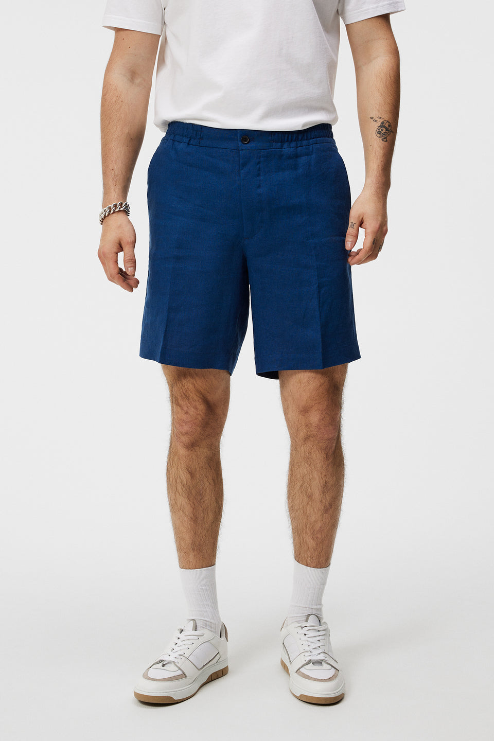 Baron Linen Shorts / Estate Blue