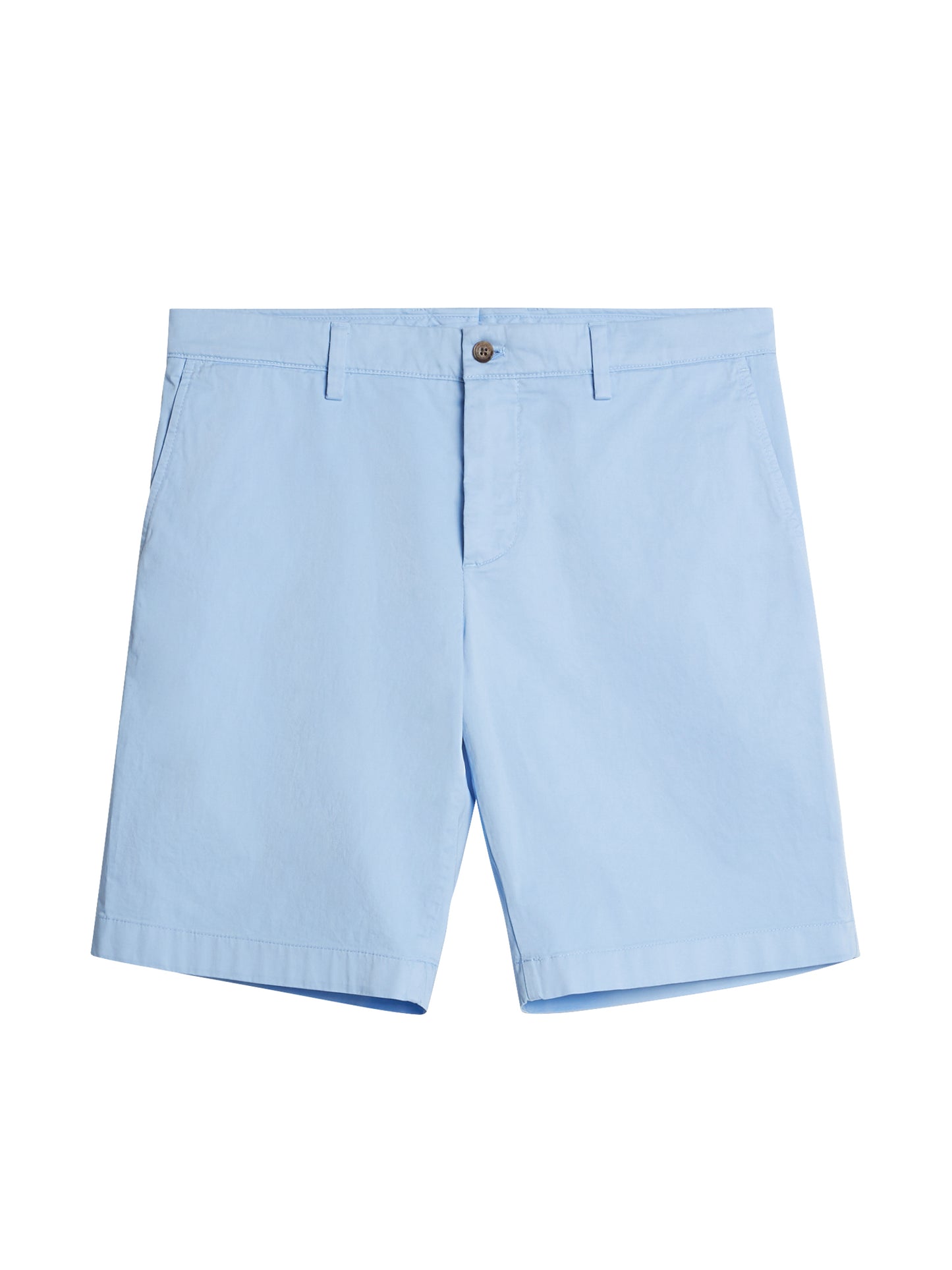 Nathan Cloud Satin Shorts in Chambray Blue by J.Lindeberg