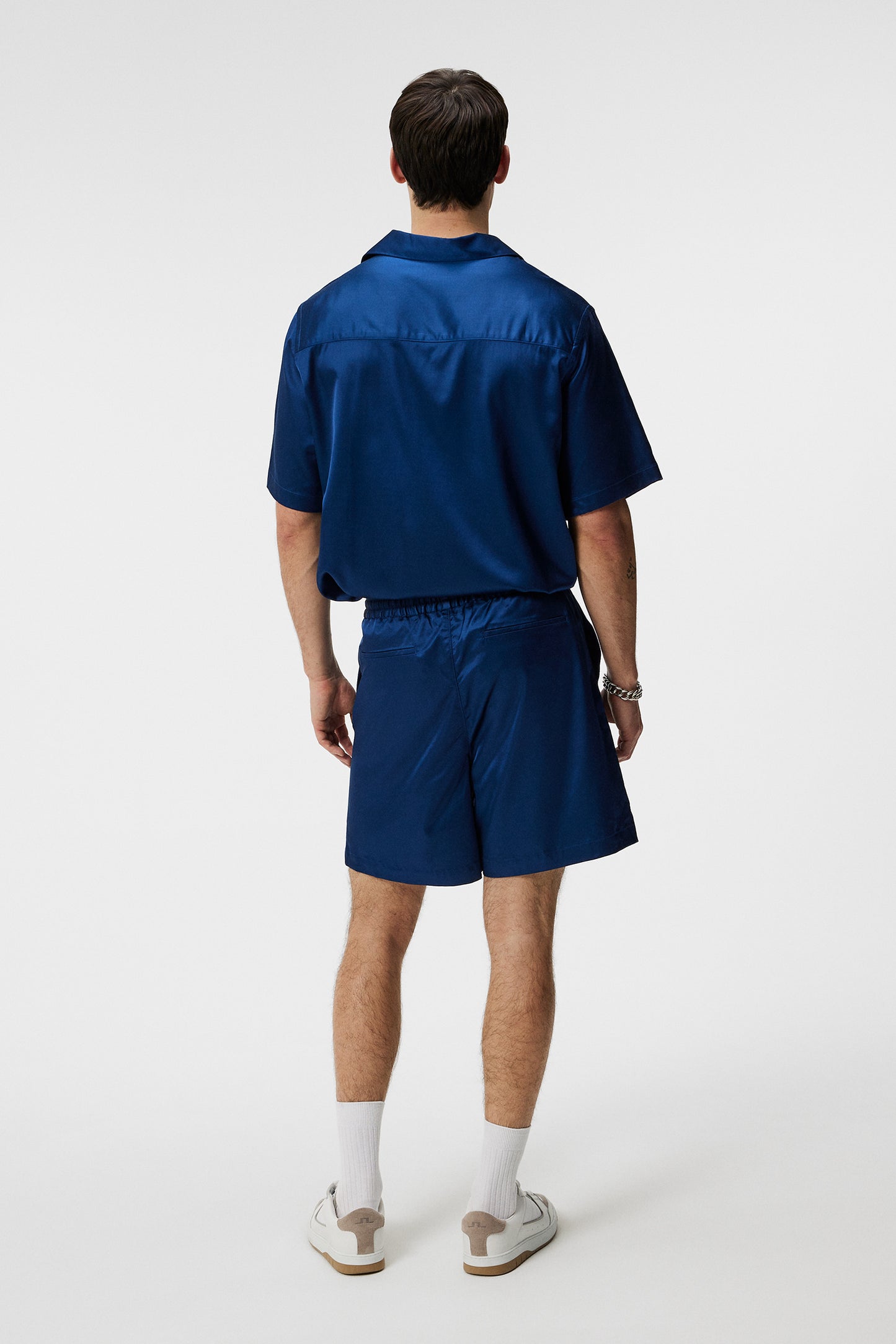 Earl Silky Shorts in Estate Blue by J.Lindeberg