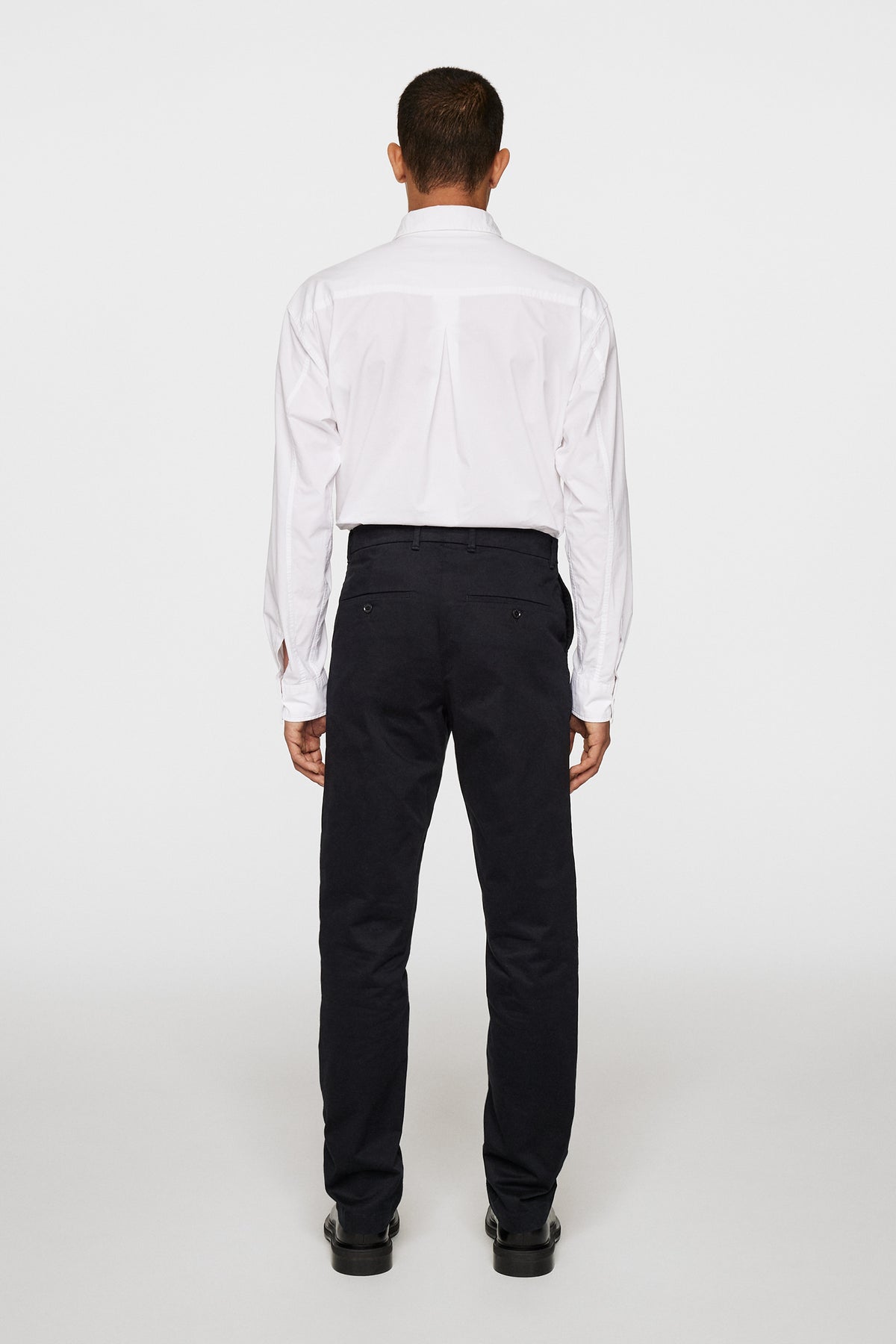 Lois C Cloud Satin Pants in Black by J.Lindeberg