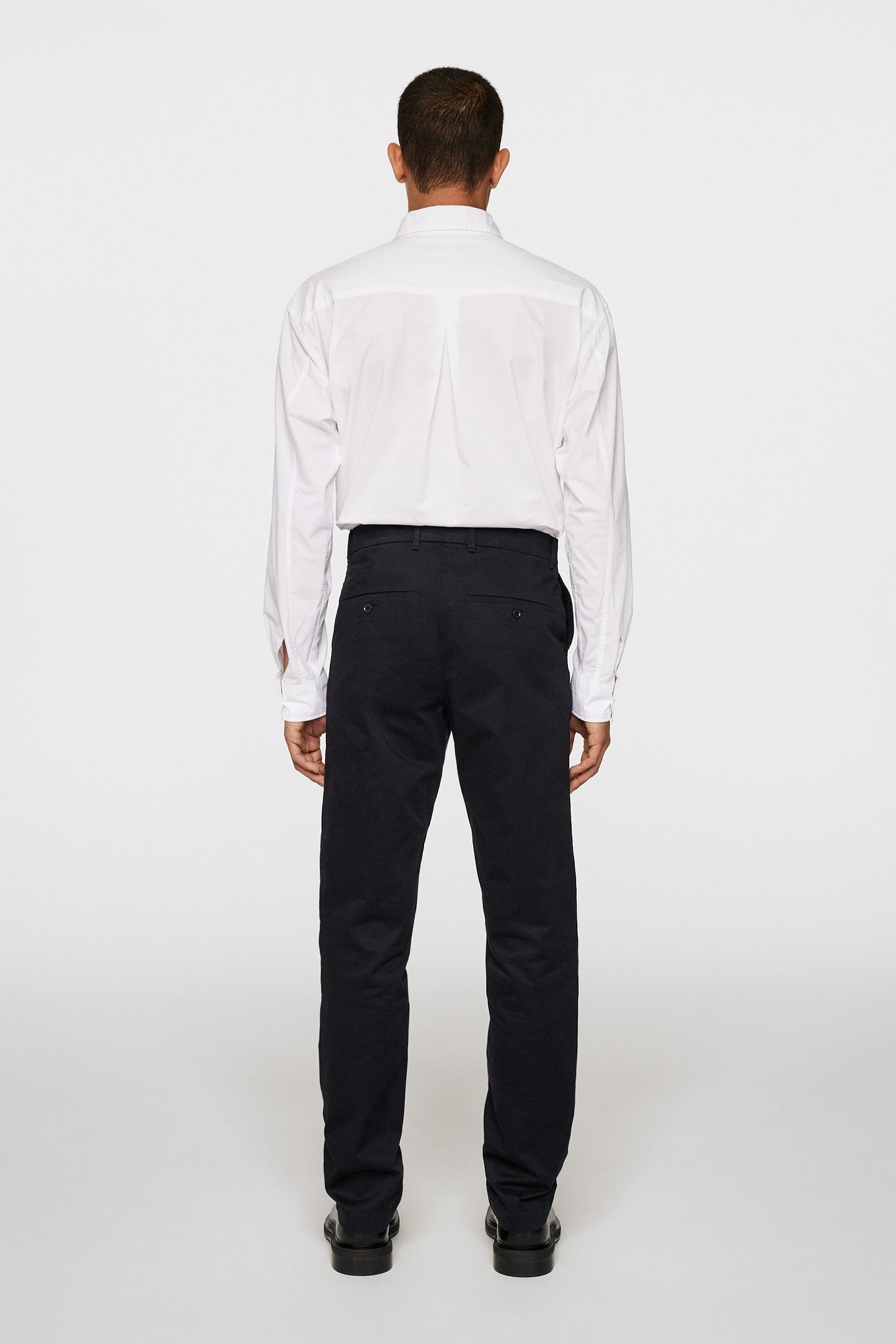 Lois C Cloud Satin Pants in Black by J.Lindeberg