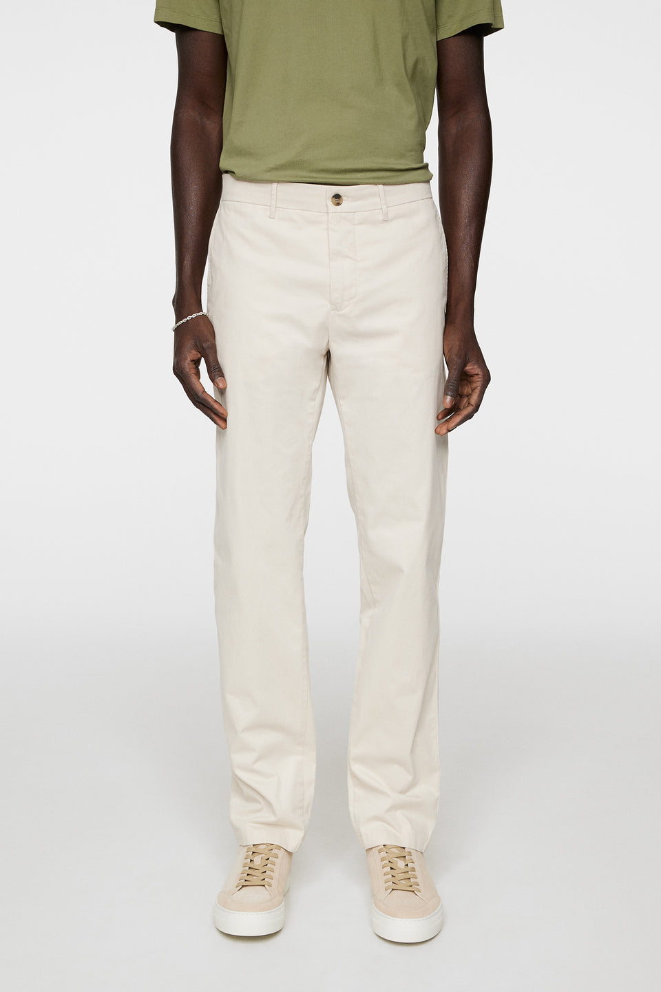 Ched Cloud Satin Pants / Moonbeam