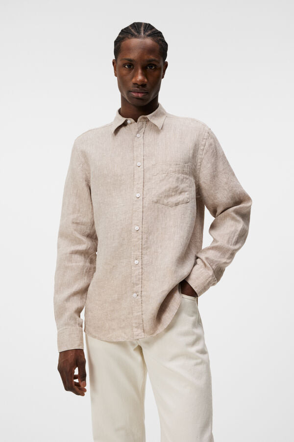 Slim Linen Melange Shirt