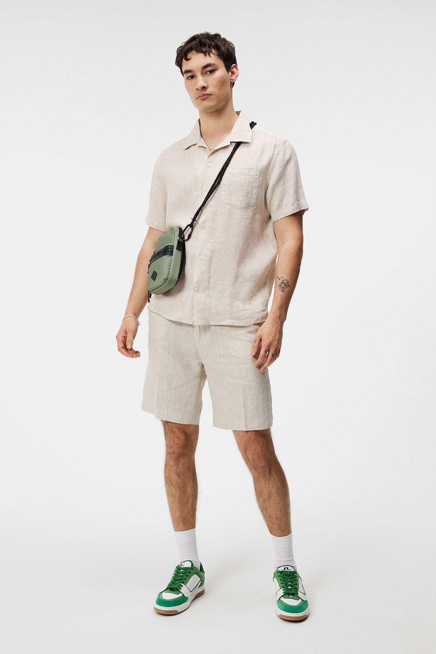 Elio Linen Melange Shirt