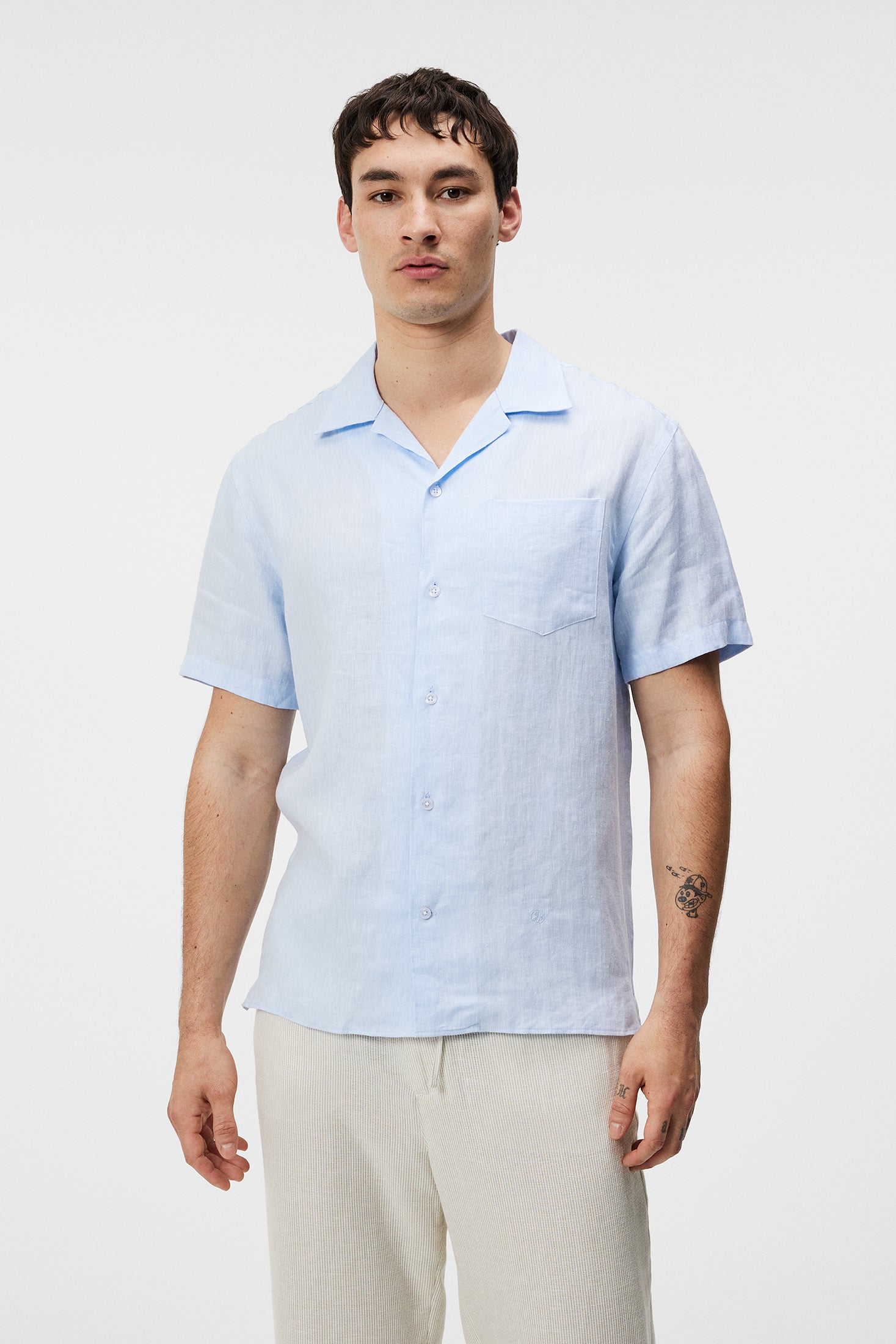 Elio Linen Melange Shirt