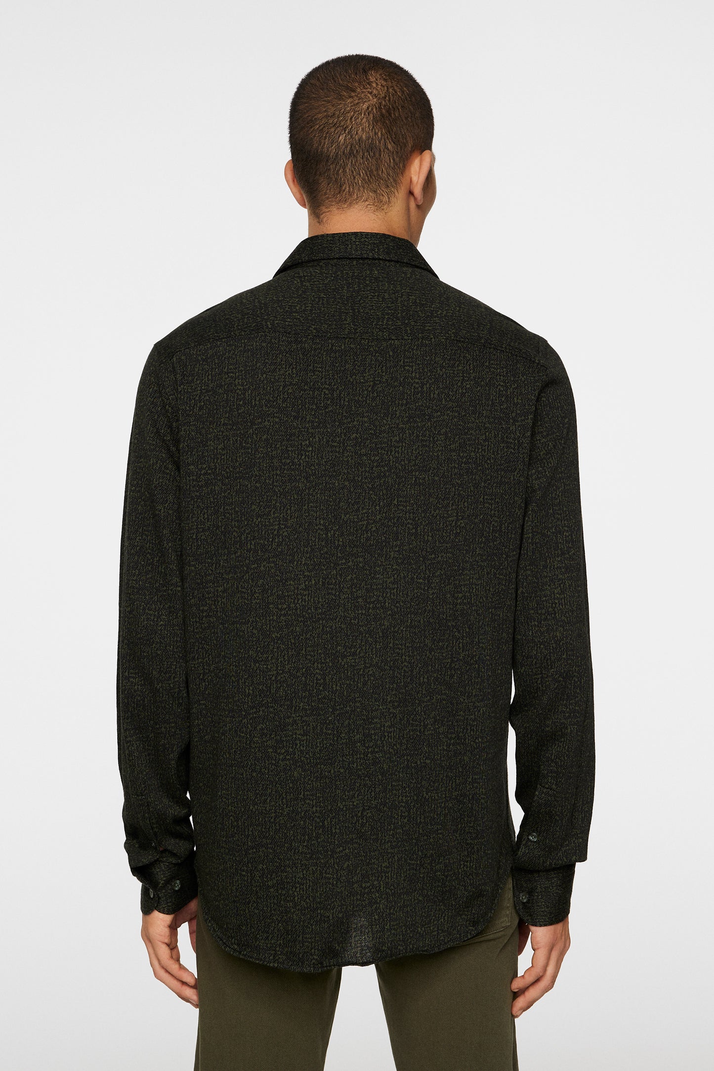 Marlon Jersey Shirt in Forest Green by J.Lindeberg