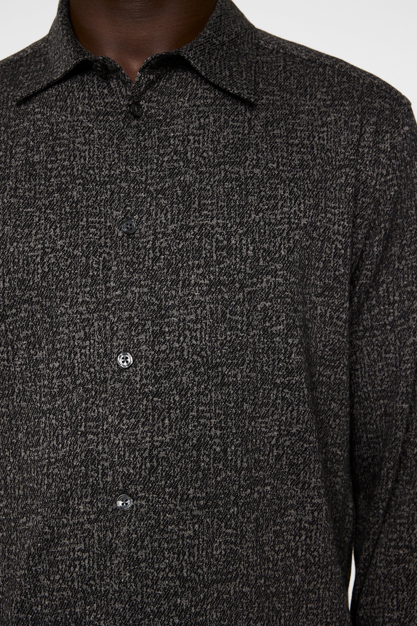 Marlon Jersey Shirt in Night Owl by J.Lindeberg