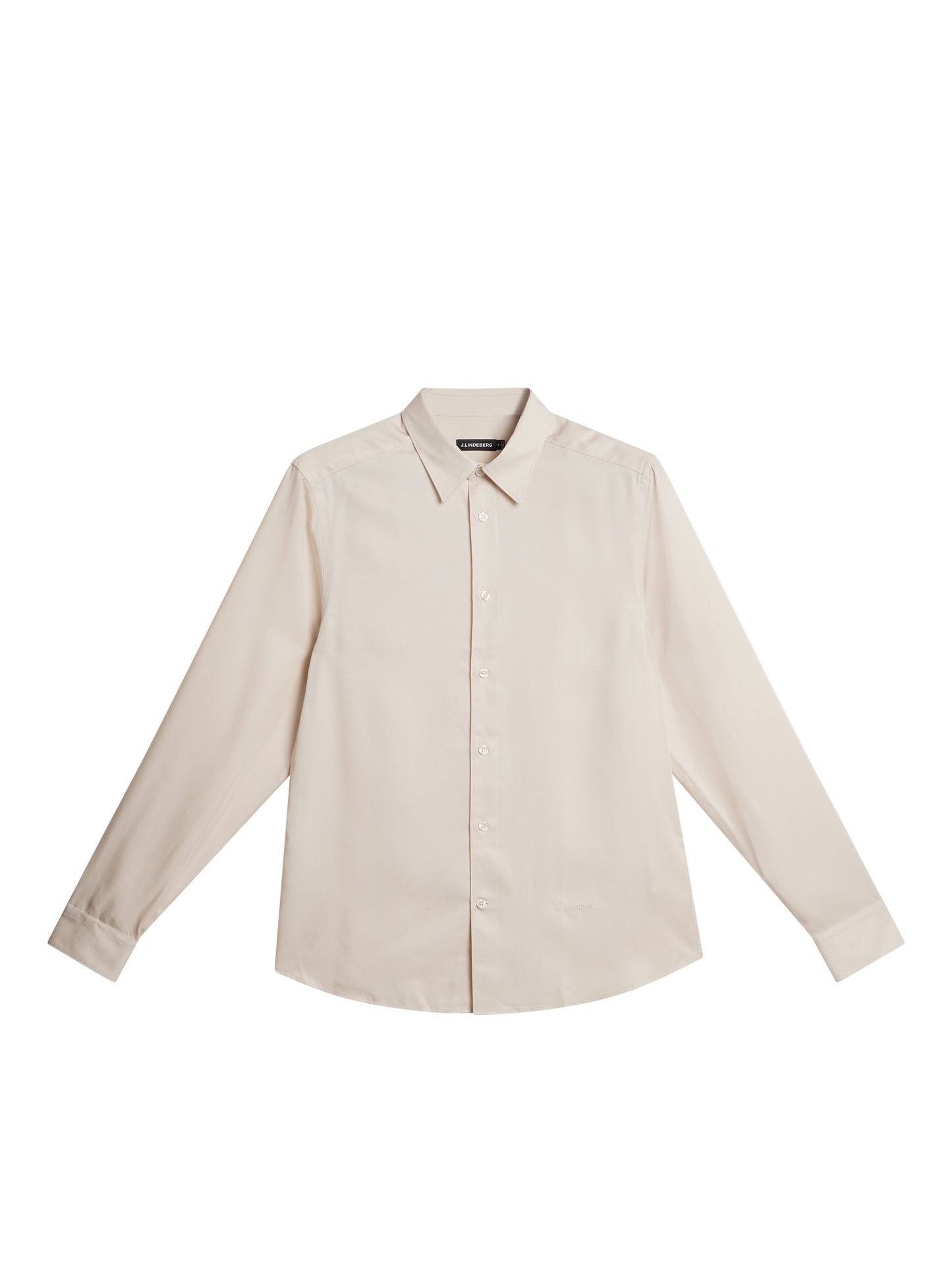 Slim LS Comfort Tencel Shirt in Moonbeam by J.Lindeberg