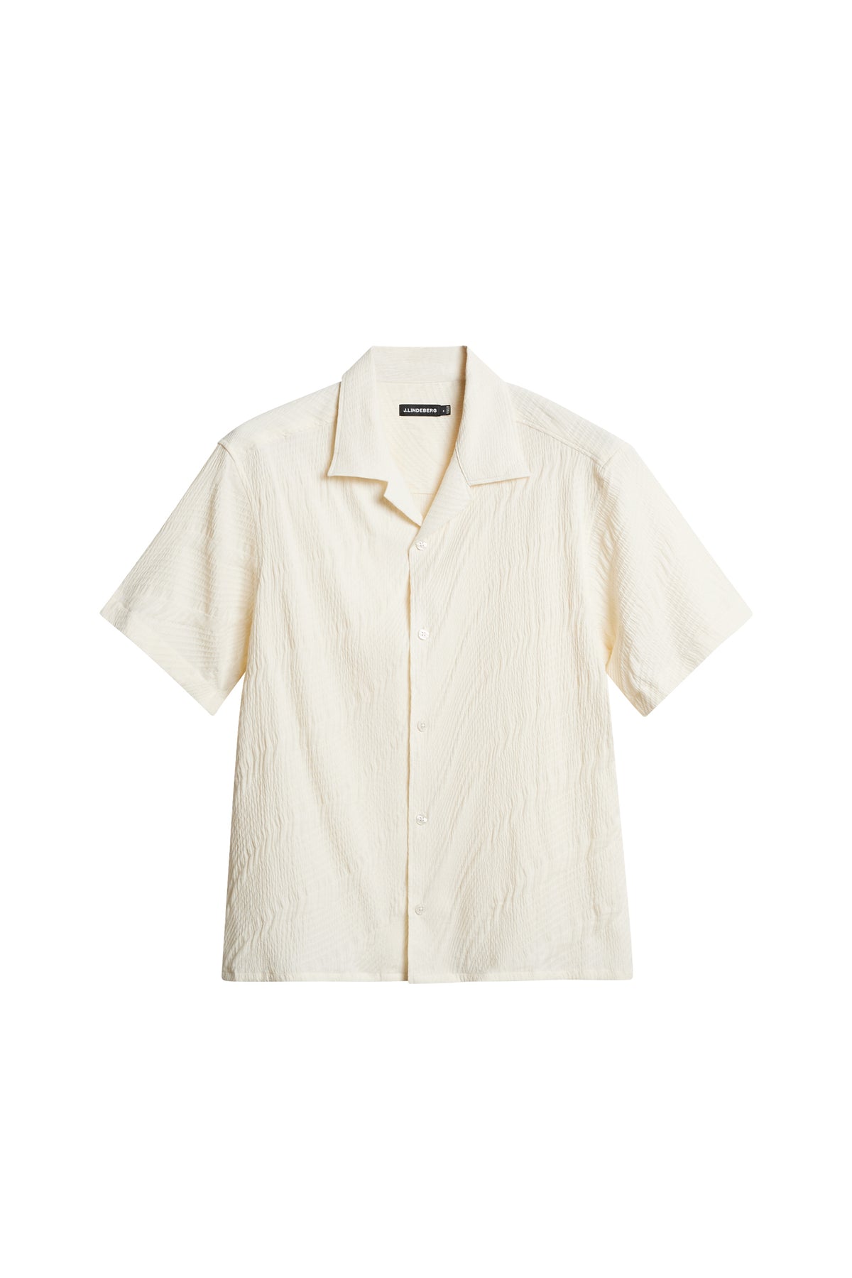 Donso Stretch Texture Shirt in Moonbeam by J.Lindeberg