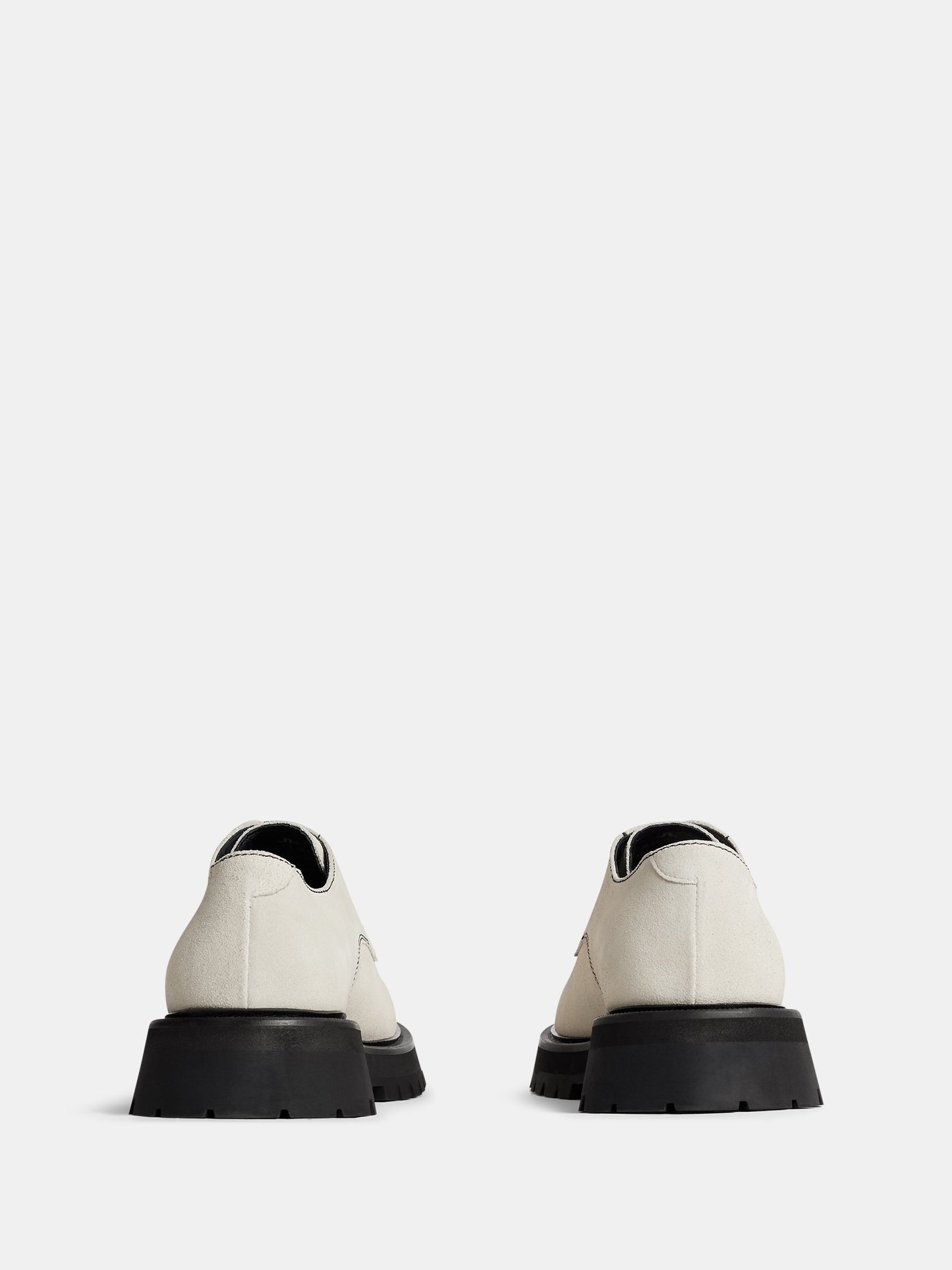 Derby Suede Shoe in Moonbeam by J.Lindeberg