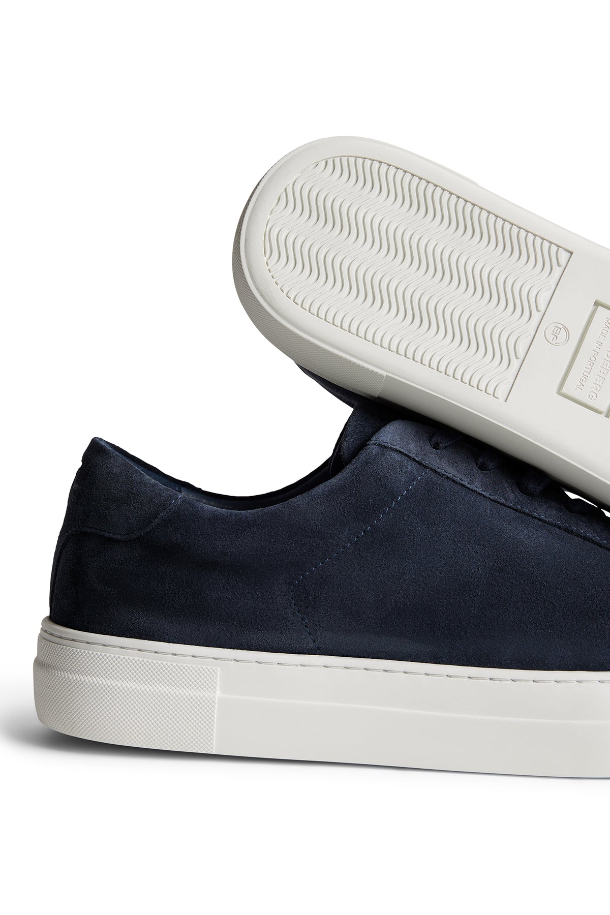 Art Signature Suede Sneaker in JL Navy by J.Lindeberg