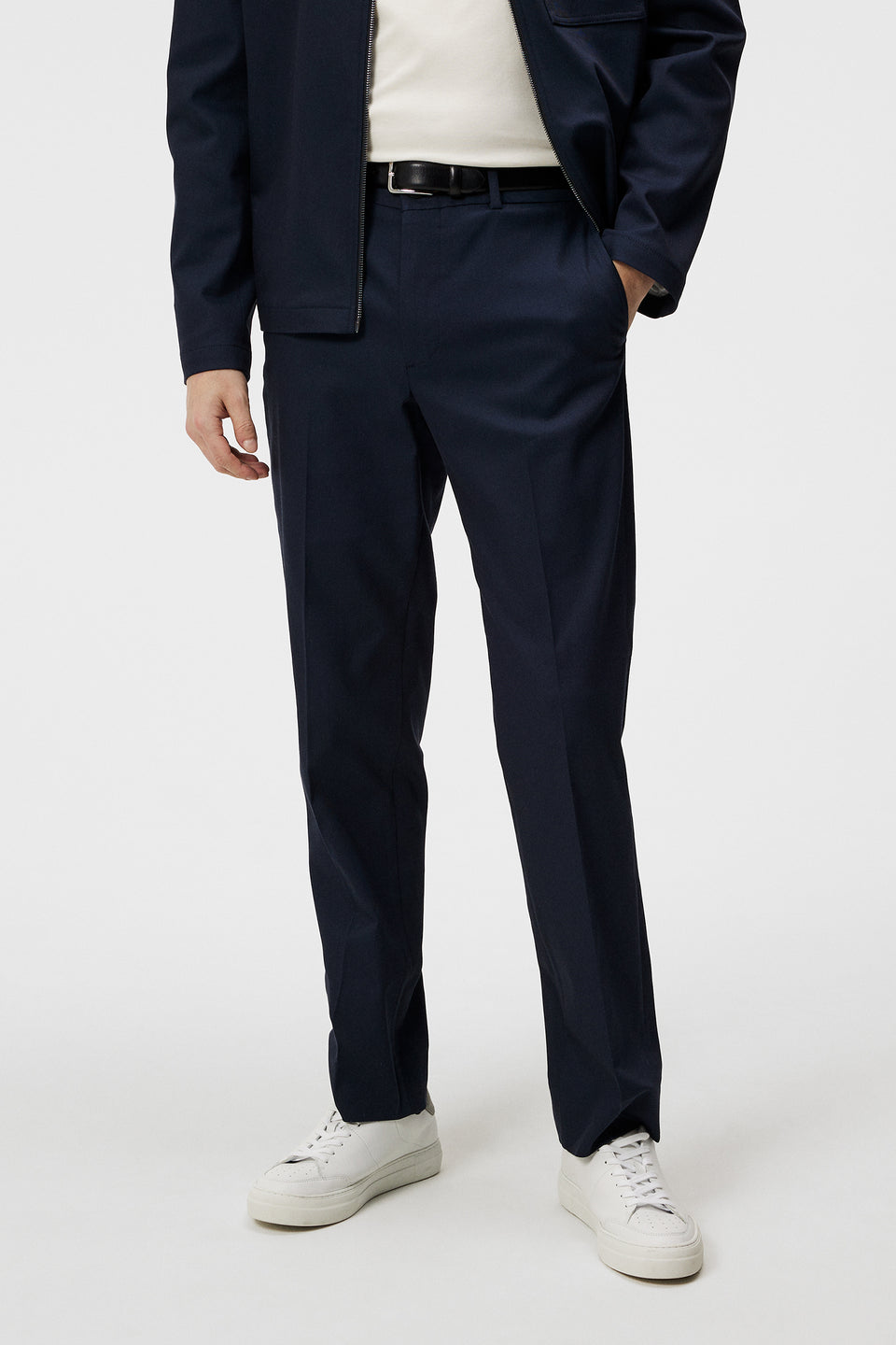 Lois Cotton Twill Pant / JL Navy