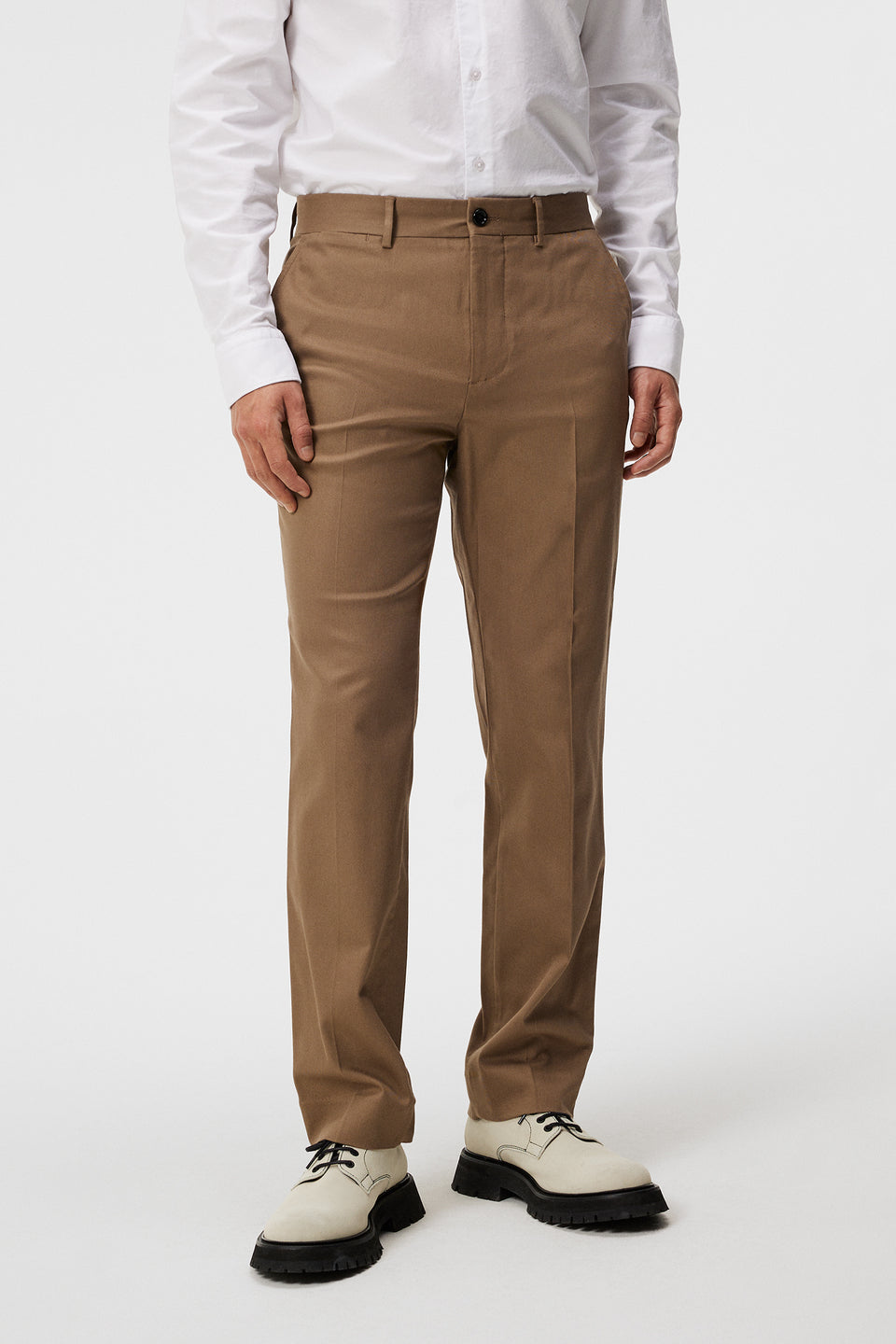 Lois Cotton Twill Pant / Walnut