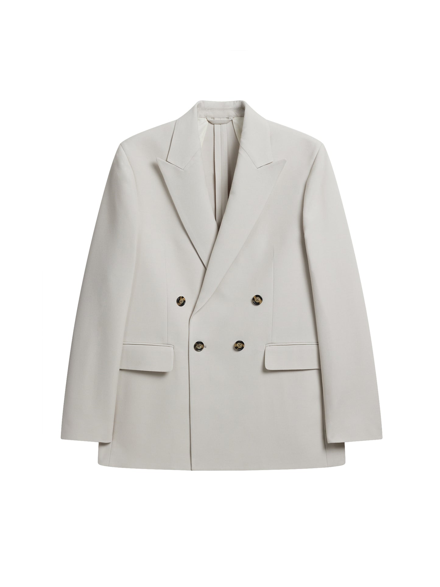 David U Double Weave Blazer in Moonbeam by J.Lindeberg