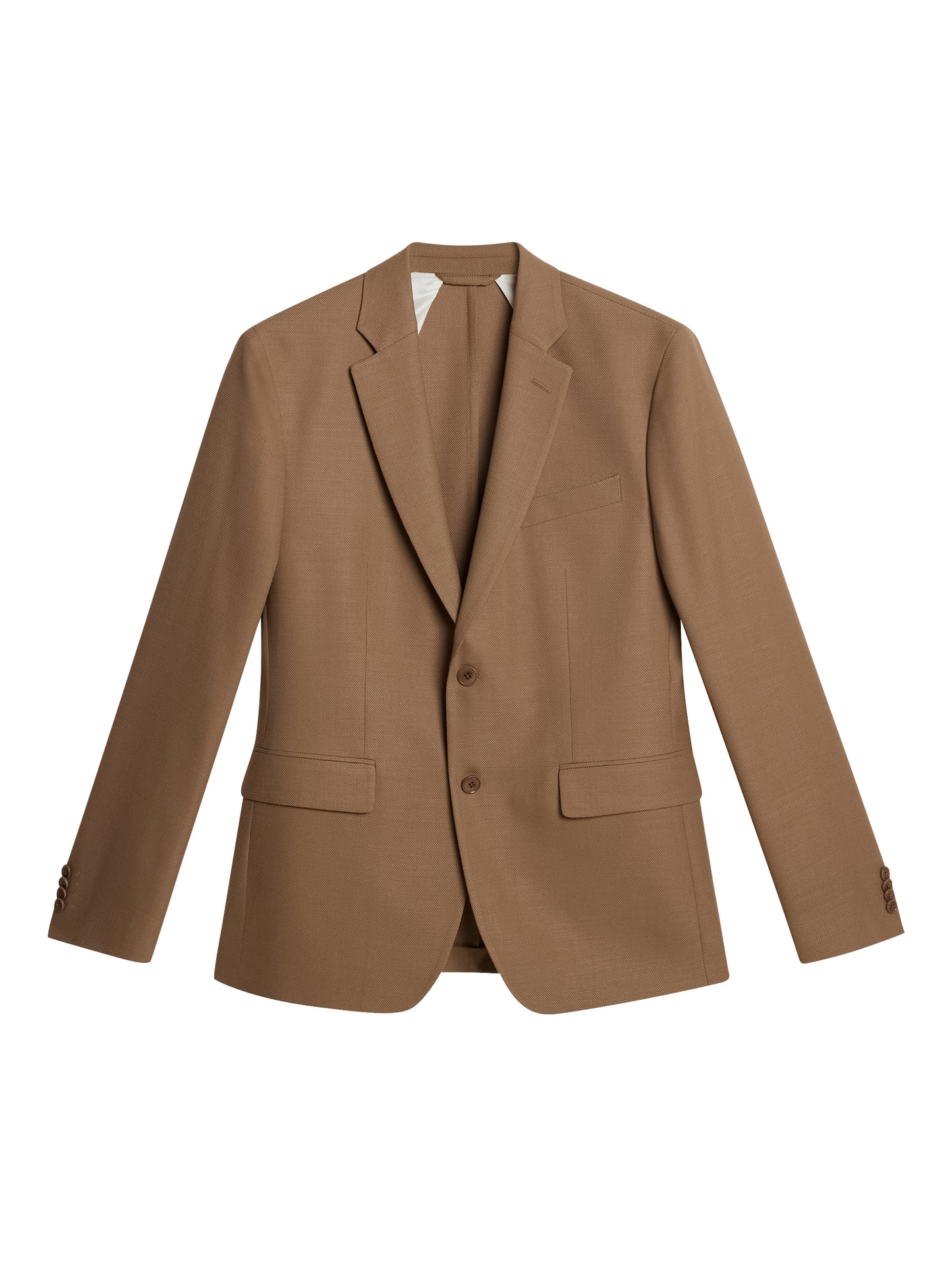 Hopper U Active Hopsack Blazer in Walnut by J.Lindeberg