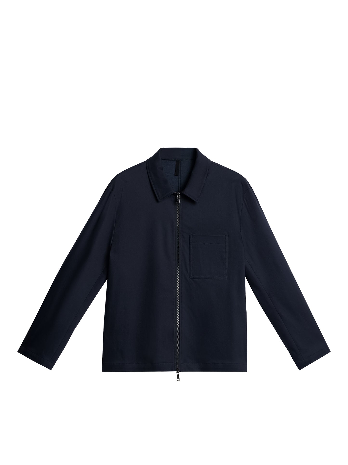 Julius Cotton Twill Overshirt in JL Navy by J.Lindeberg