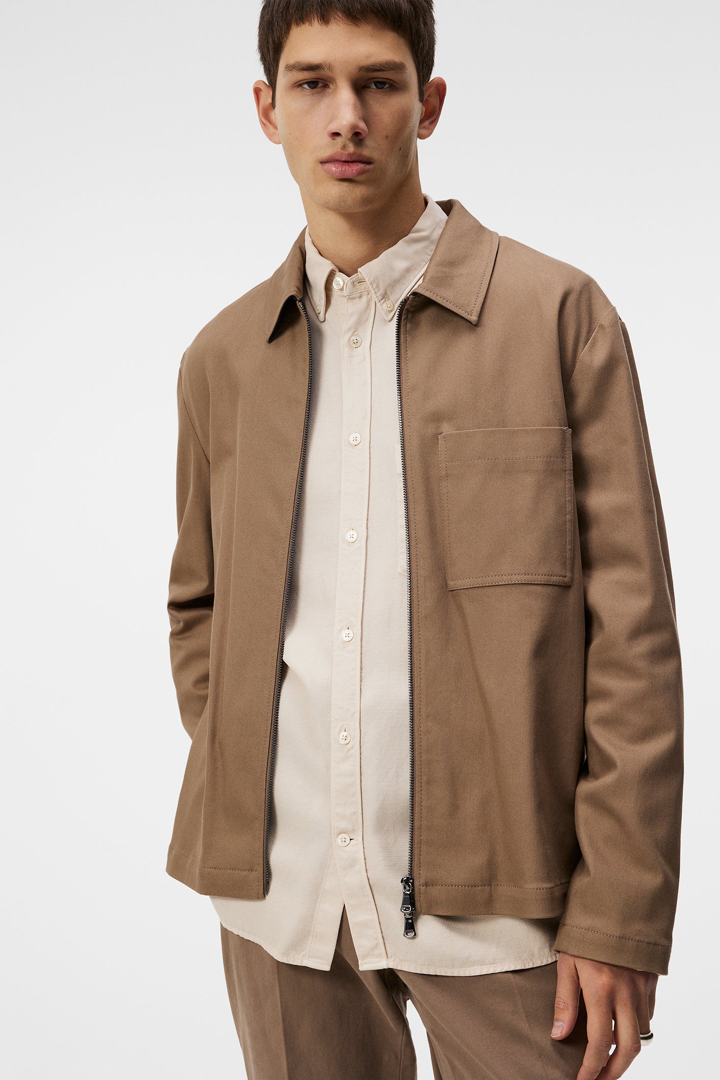 Julius Cotton Twill Overshirt