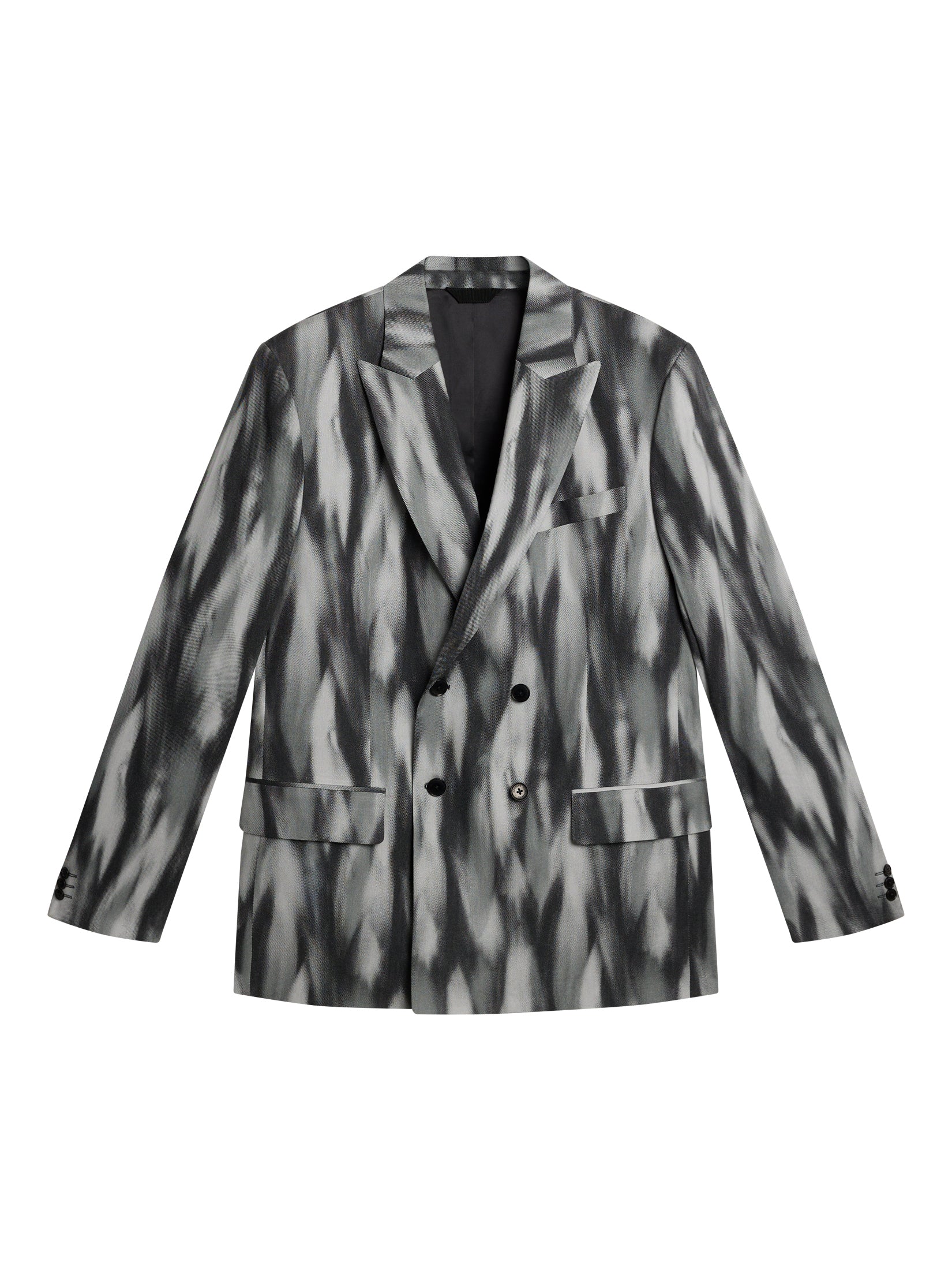 Dorian Print Linen Blazer