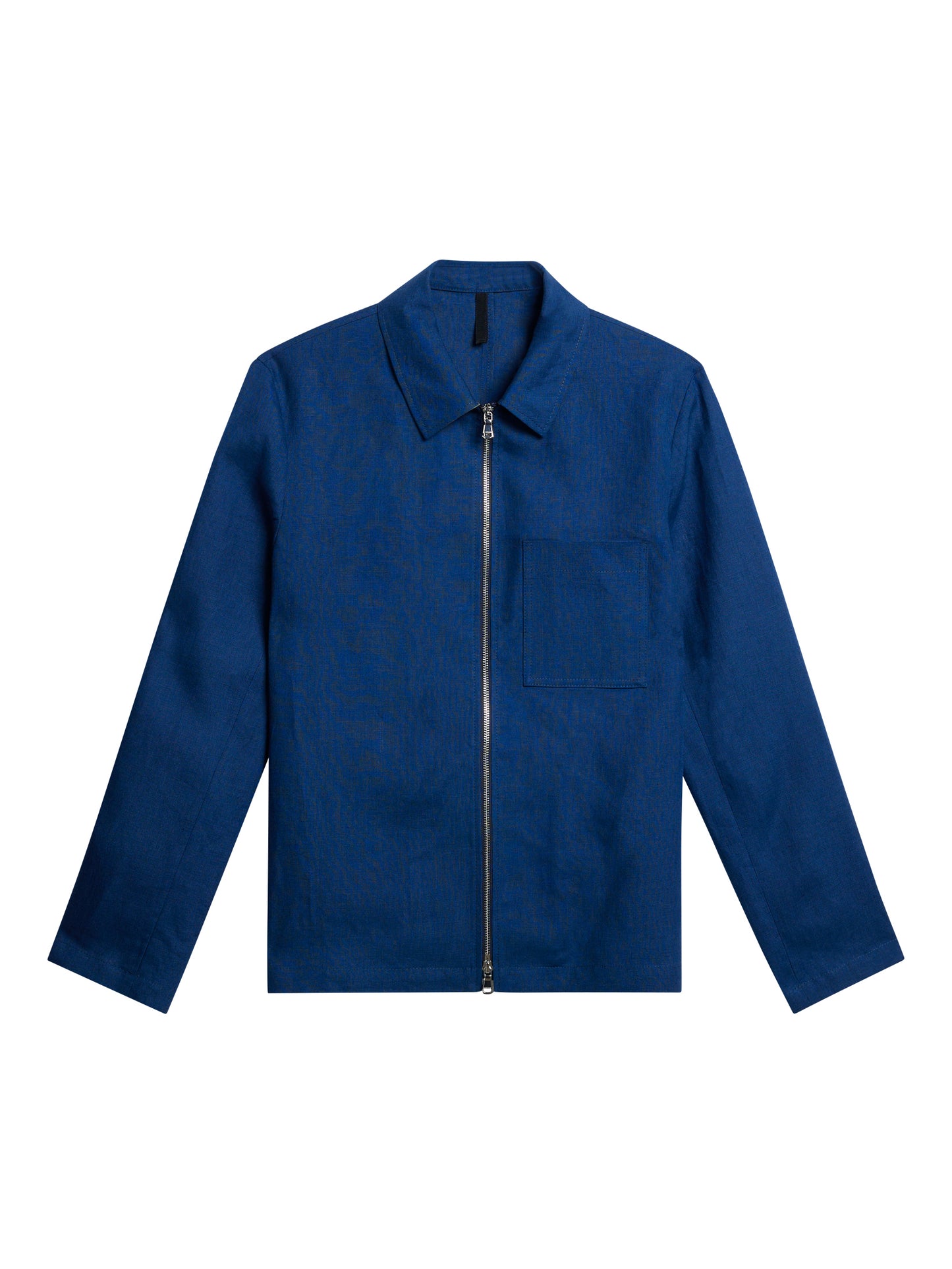 Julius Linen Overshirt in Estate Blue by J.Lindeberg