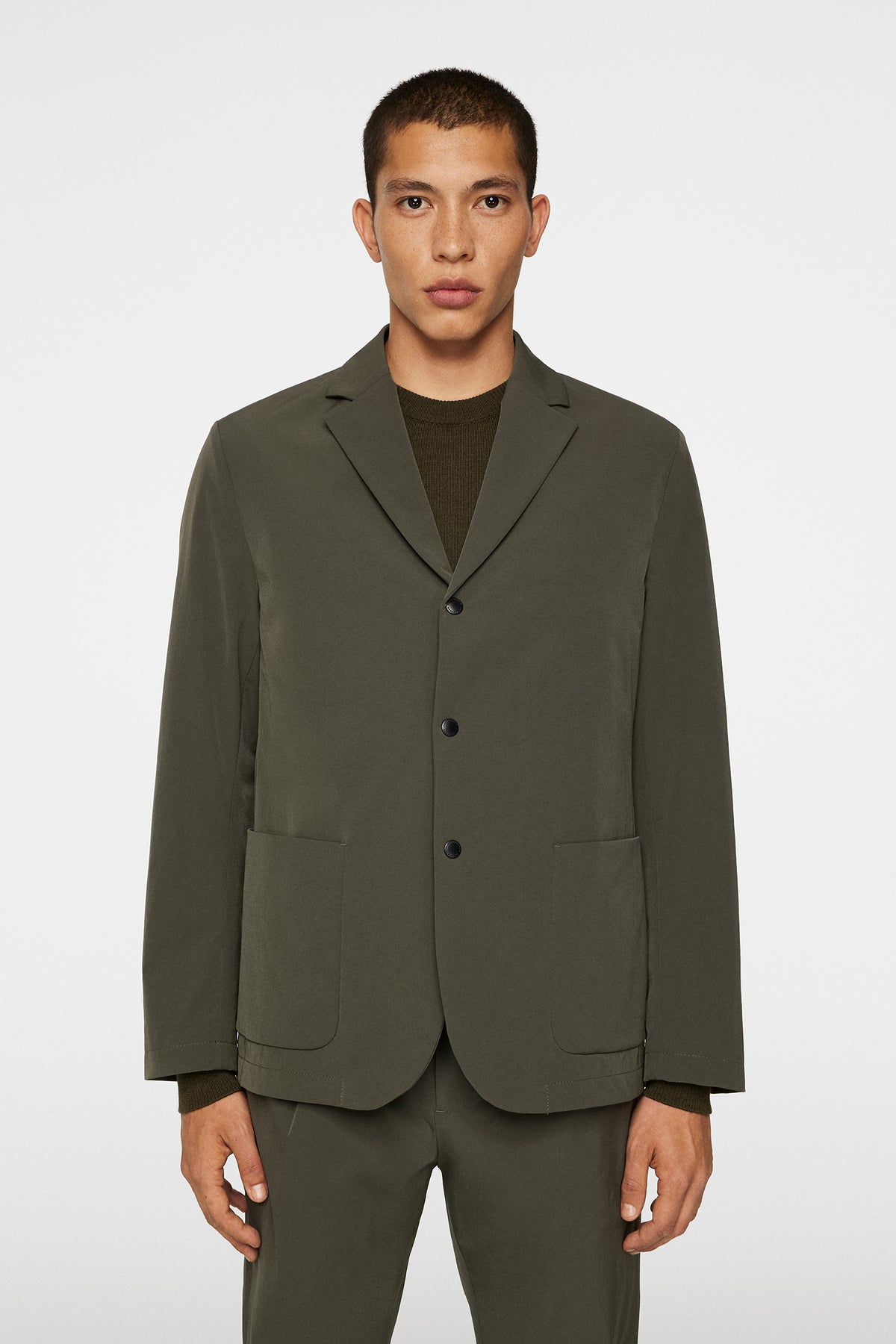 Barry Tech Blazer in Forest Green by J.Lindeberg