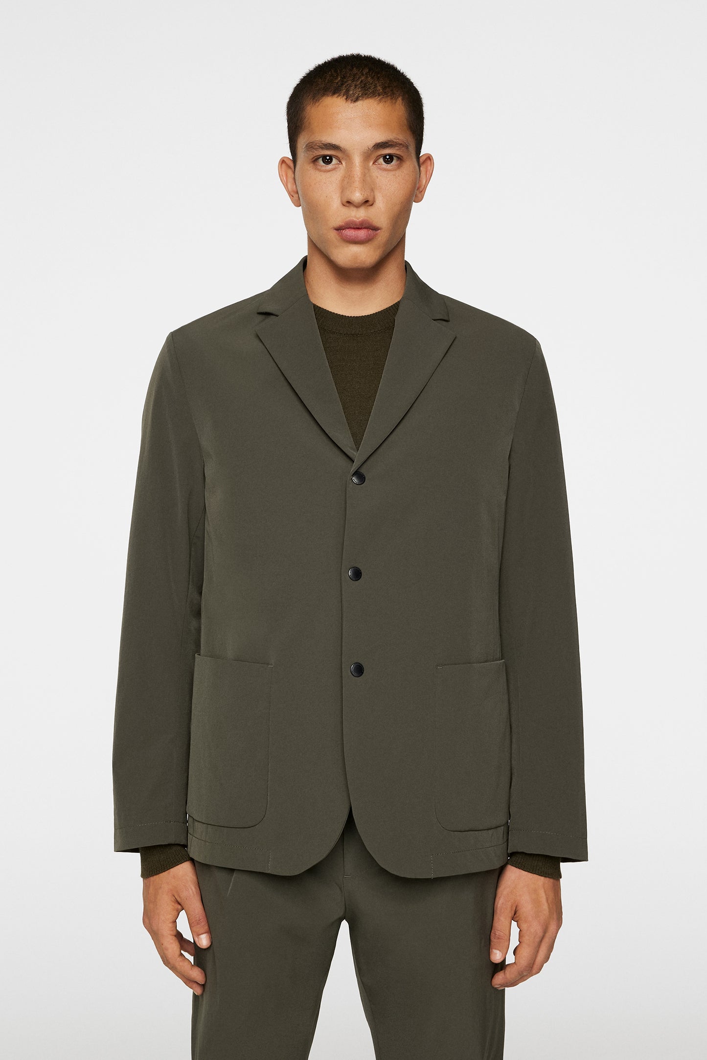 Barry Tech Blazer in Forest Green by J.Lindeberg