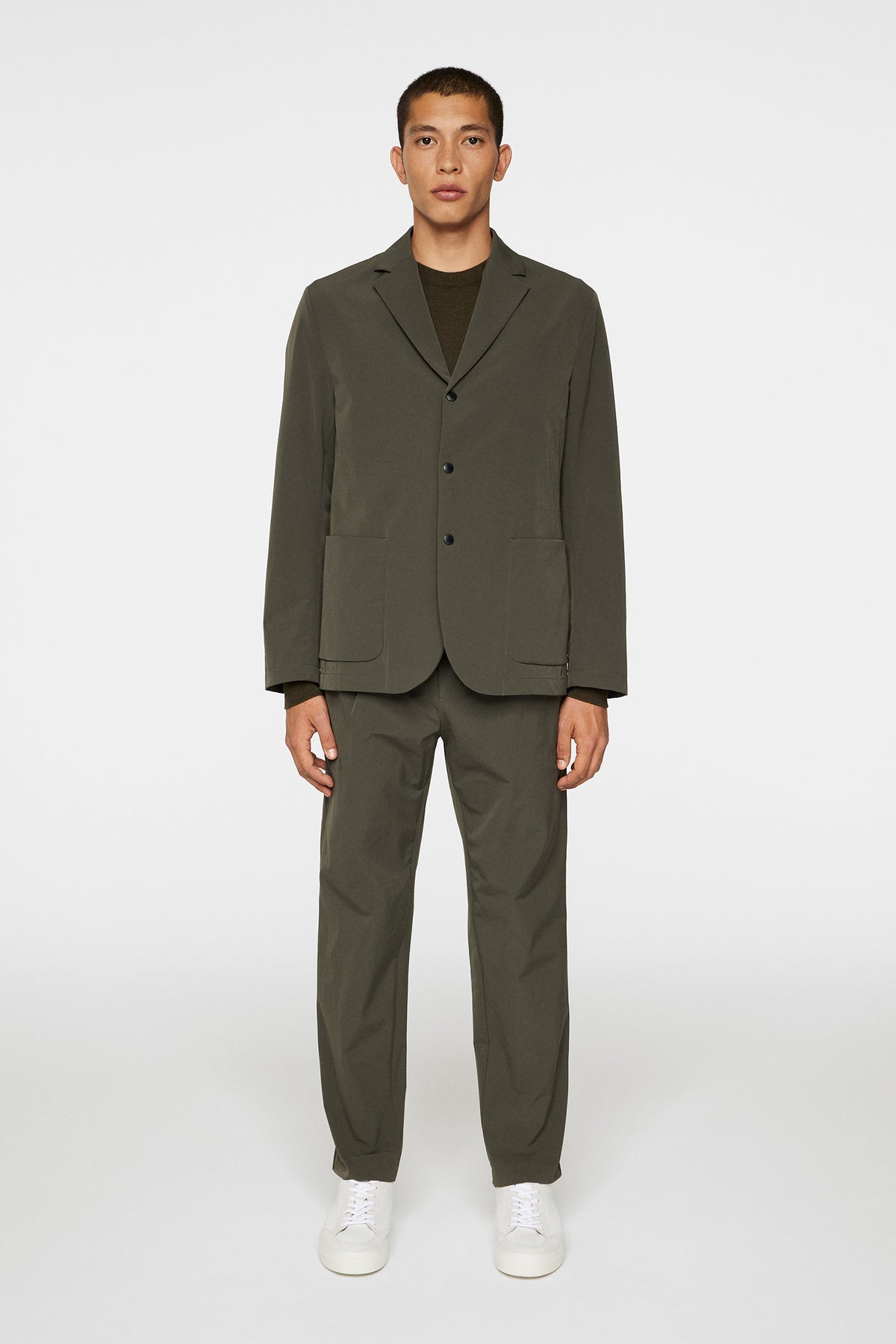 Barry Tech Blazer in Forest Green by J.Lindeberg