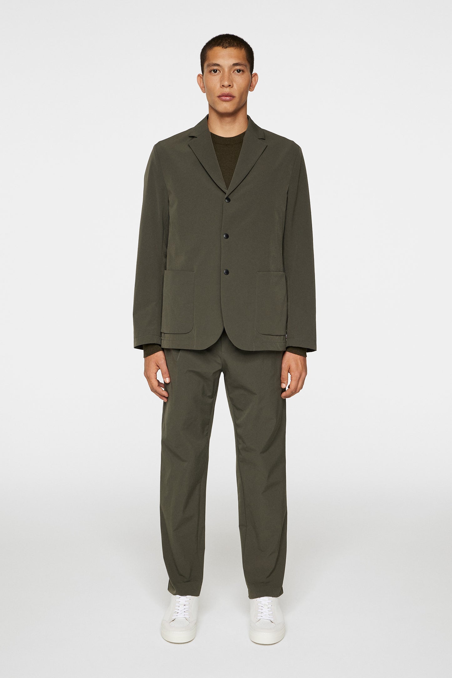 Barry Tech Blazer in Forest Green by J.Lindeberg