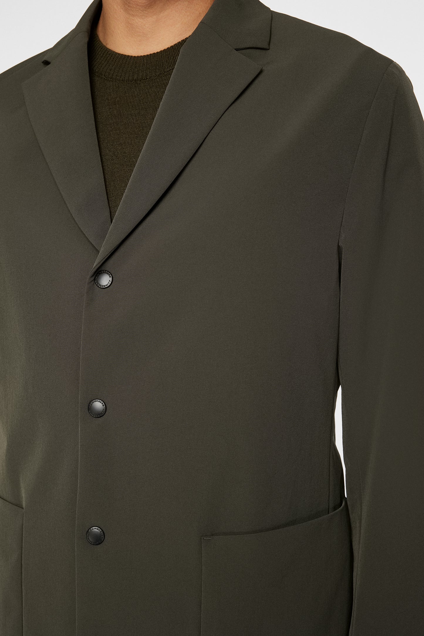 Barry Tech Blazer in Forest Green by J.Lindeberg
