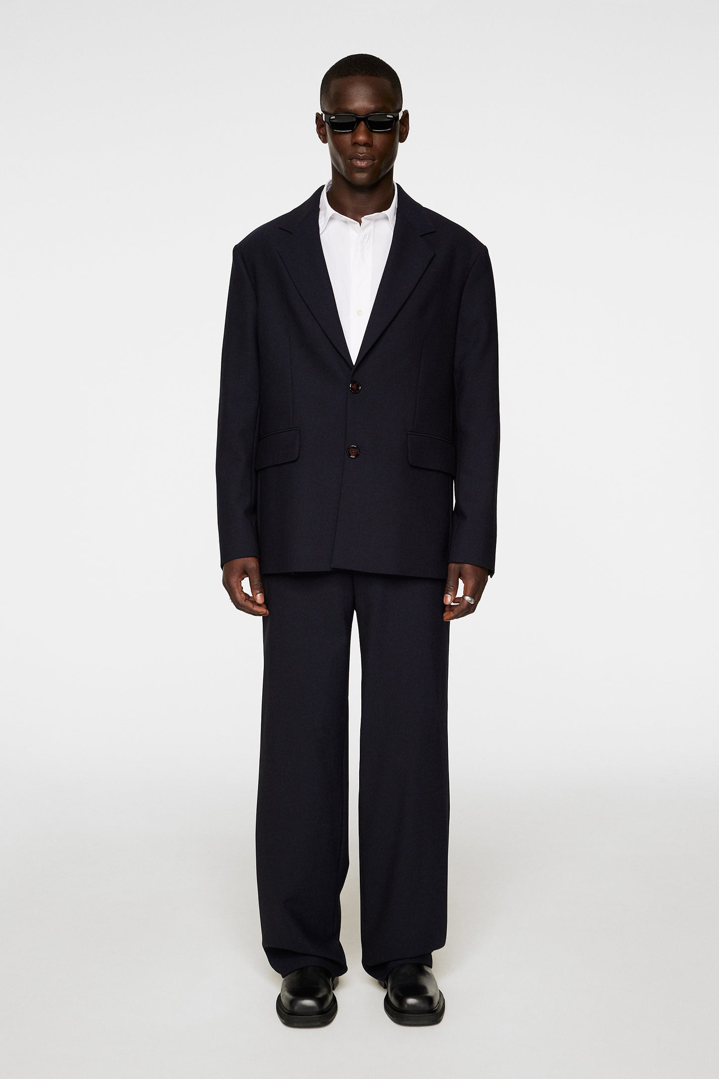 Abel U Oversized Blazer in JL Navy by J.Lindeberg