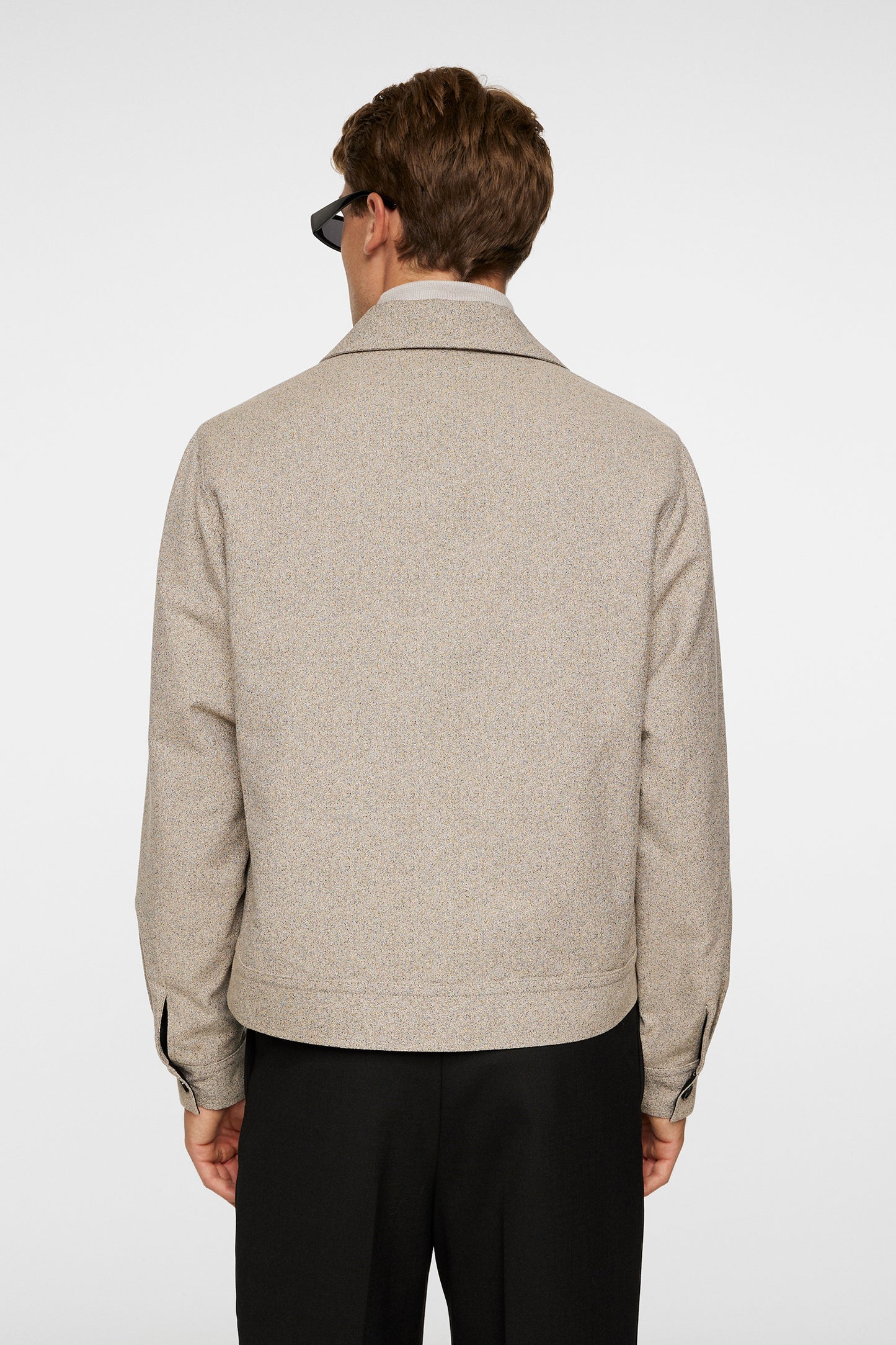 Housten 2 Tone Overshirt in Moonbeam by J.Lindeberg