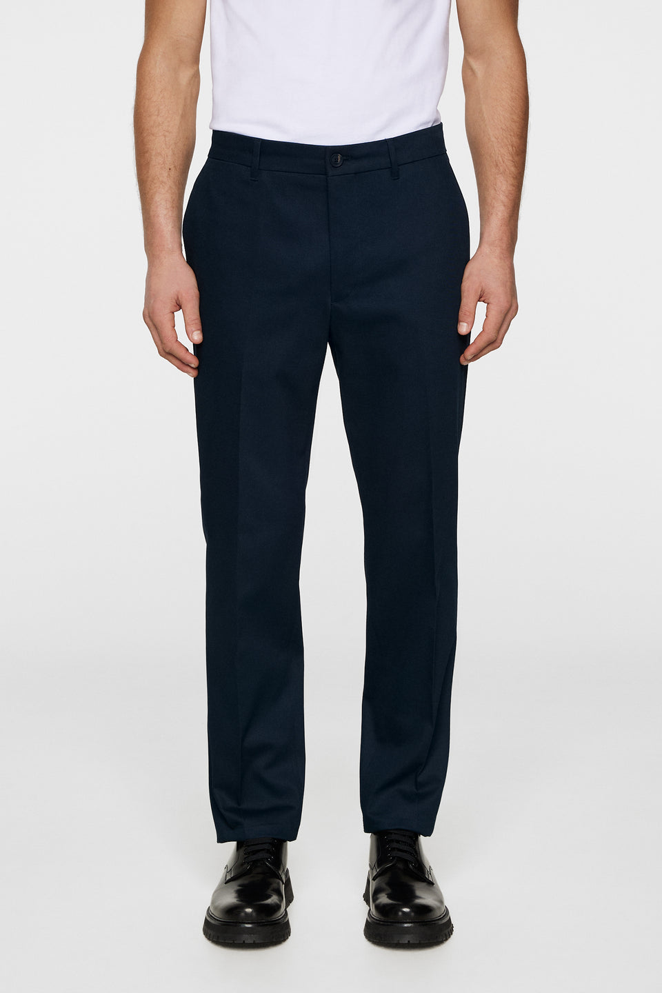 Lois T Cotton Twill Pant / JL Navy