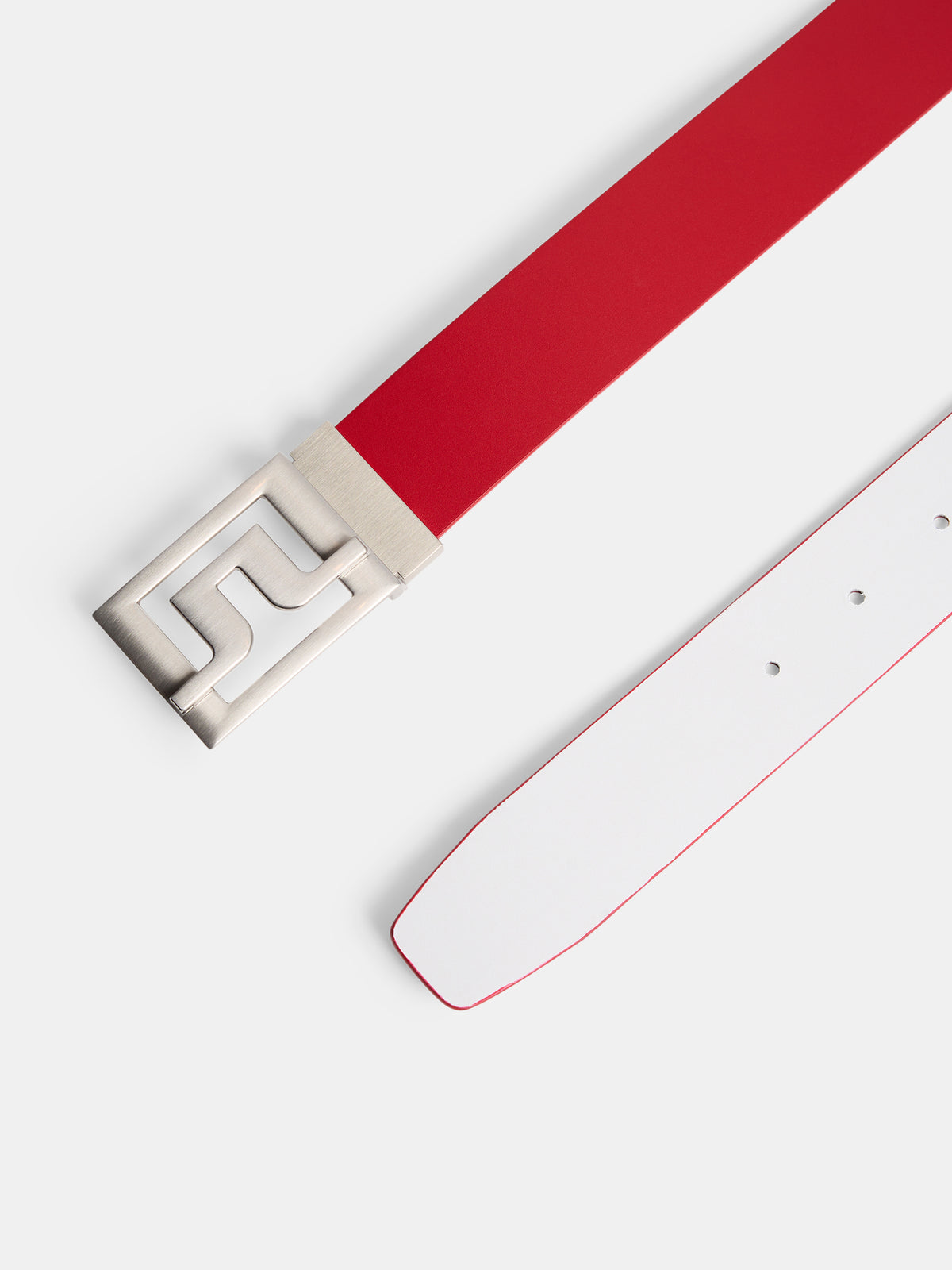 The Slater Belt in Flame Scarlet by J.Lindeberg