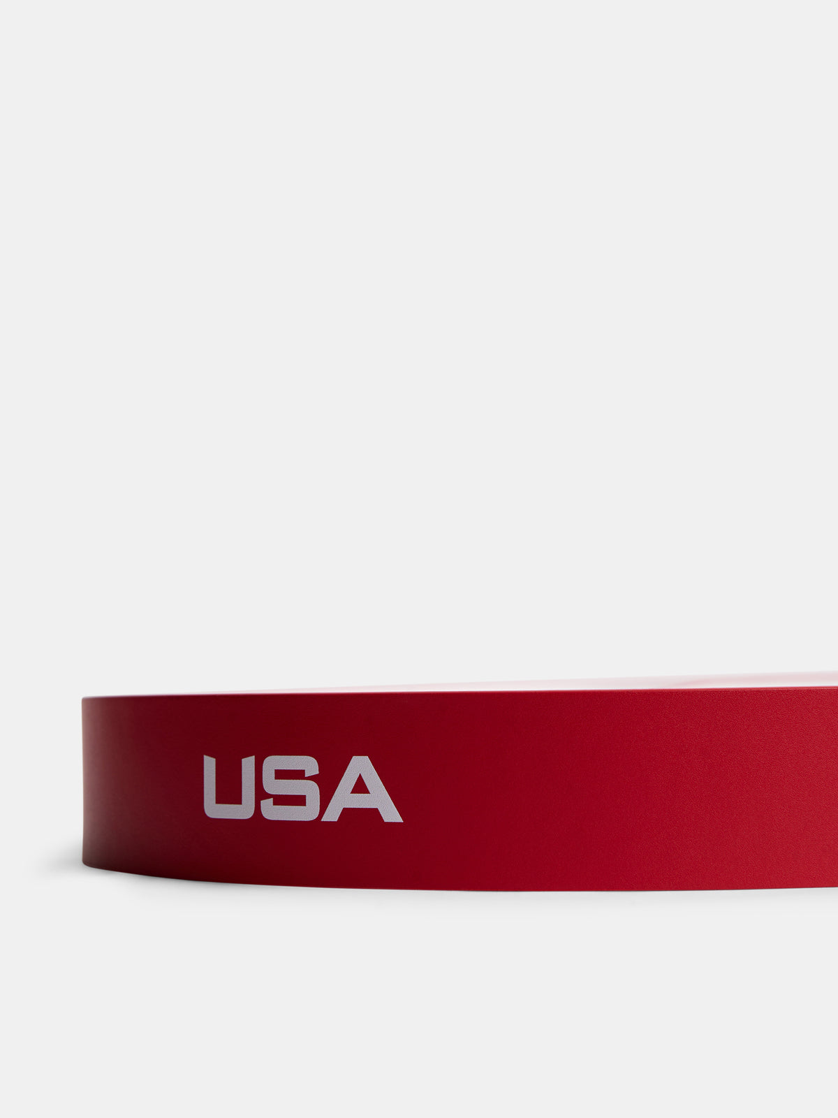 The Slater Belt in Flame Scarlet by J.Lindeberg